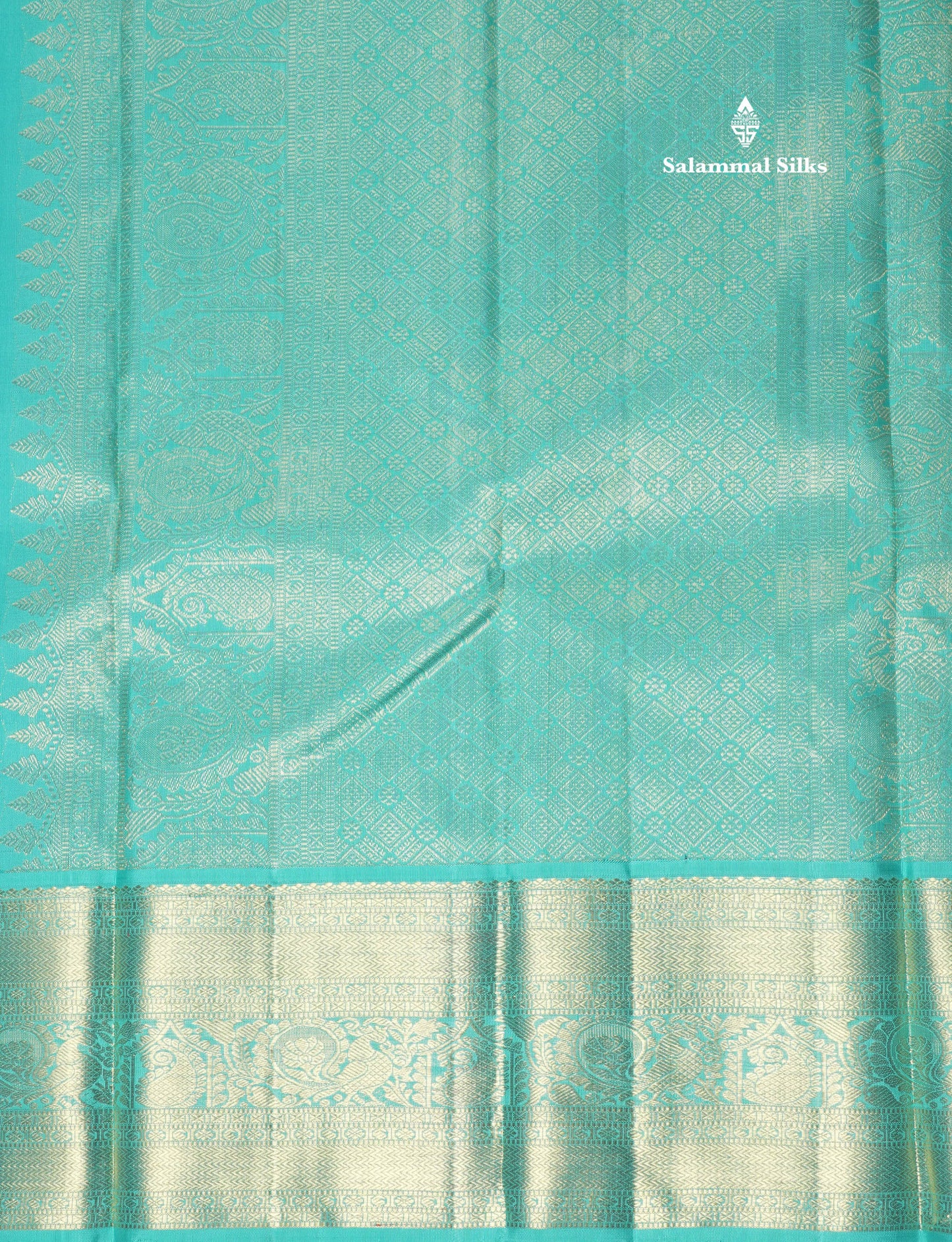 Kanjivaram Beautiful Violet Pure Silk Saree With Contrast Rexona Green Korvai Border