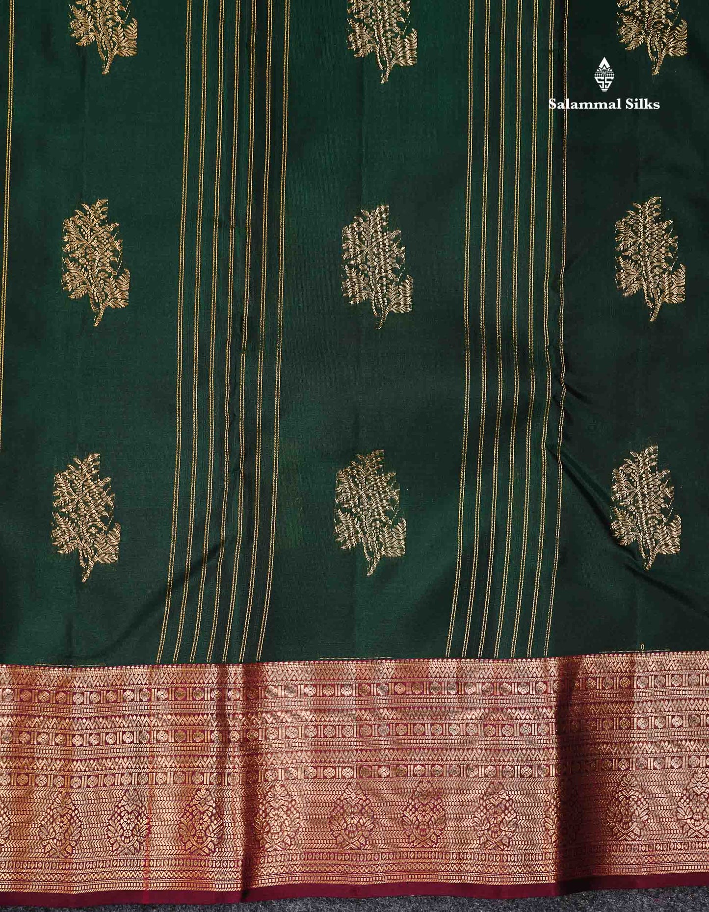 Beautiful Mango Yellow Zari Lines With Butta PureMix Silk Saree With Contrast Pink Traditional Border