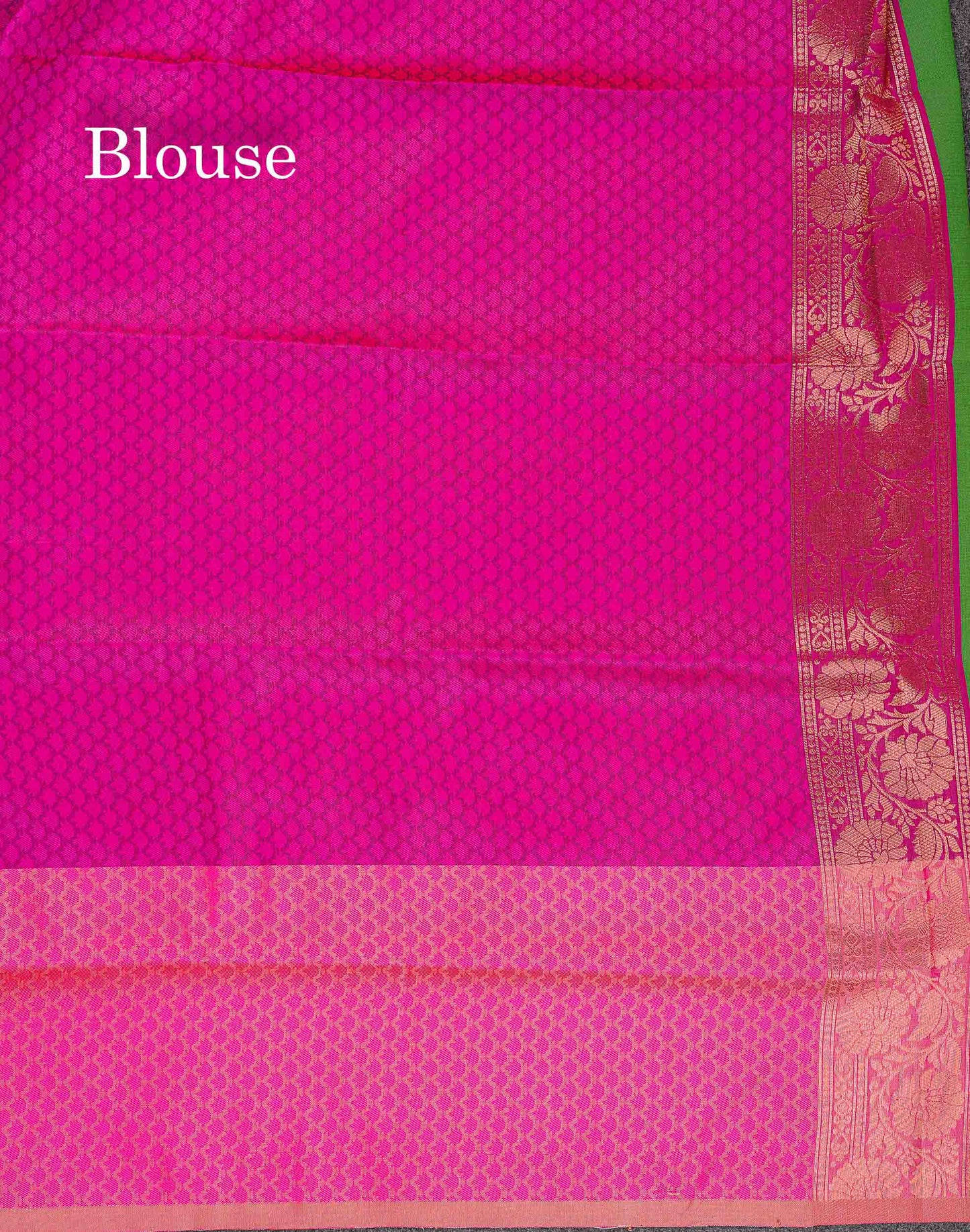 Semi Soft Silk Saree - Pinkish Peach Colour Body Butta With Contrast Fancy Border