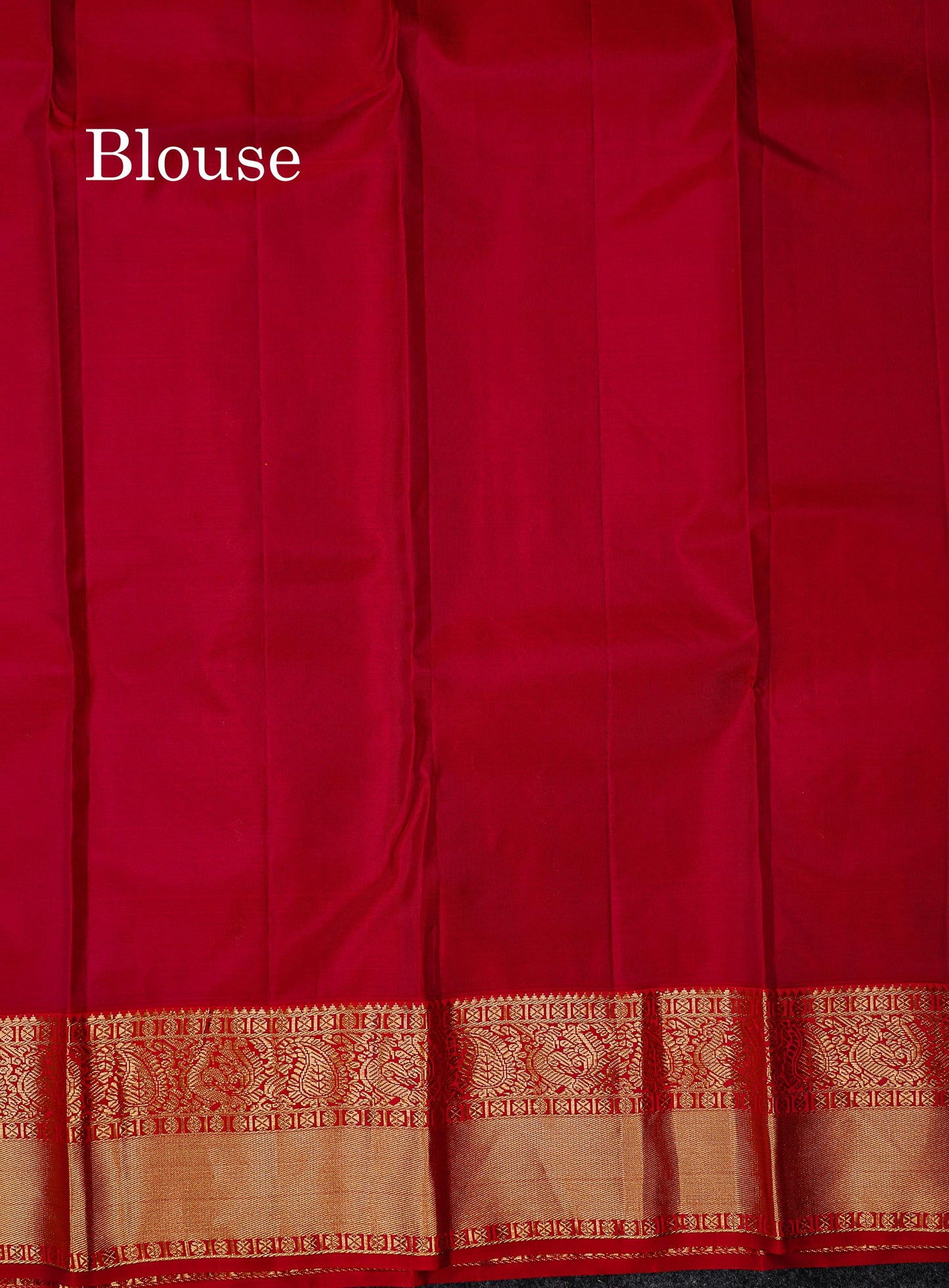 Beautiful Half White Zari Butta PureMix Silk Saree With Contrast Red Traditional Border