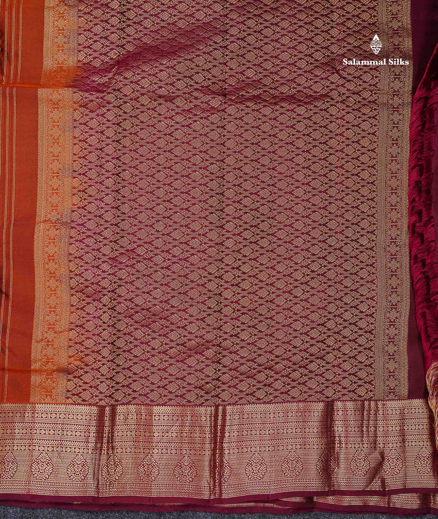 Beautiful Mango Yellow Zari Lines With Butta PureMix Silk Saree With Contrast Pink Traditional Border