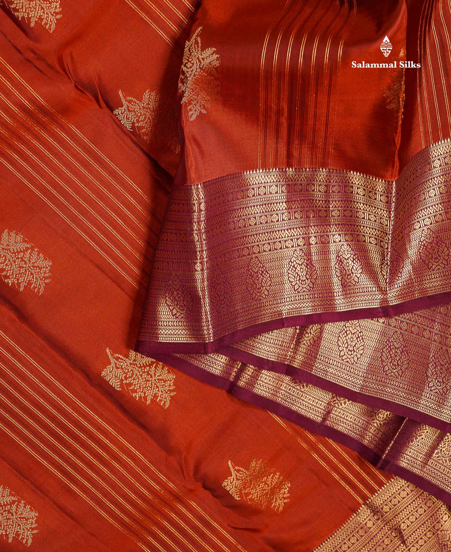 Beautiful Mango Yellow Zari Lines With Butta PureMix Silk Saree With Contrast Pink Traditional Border