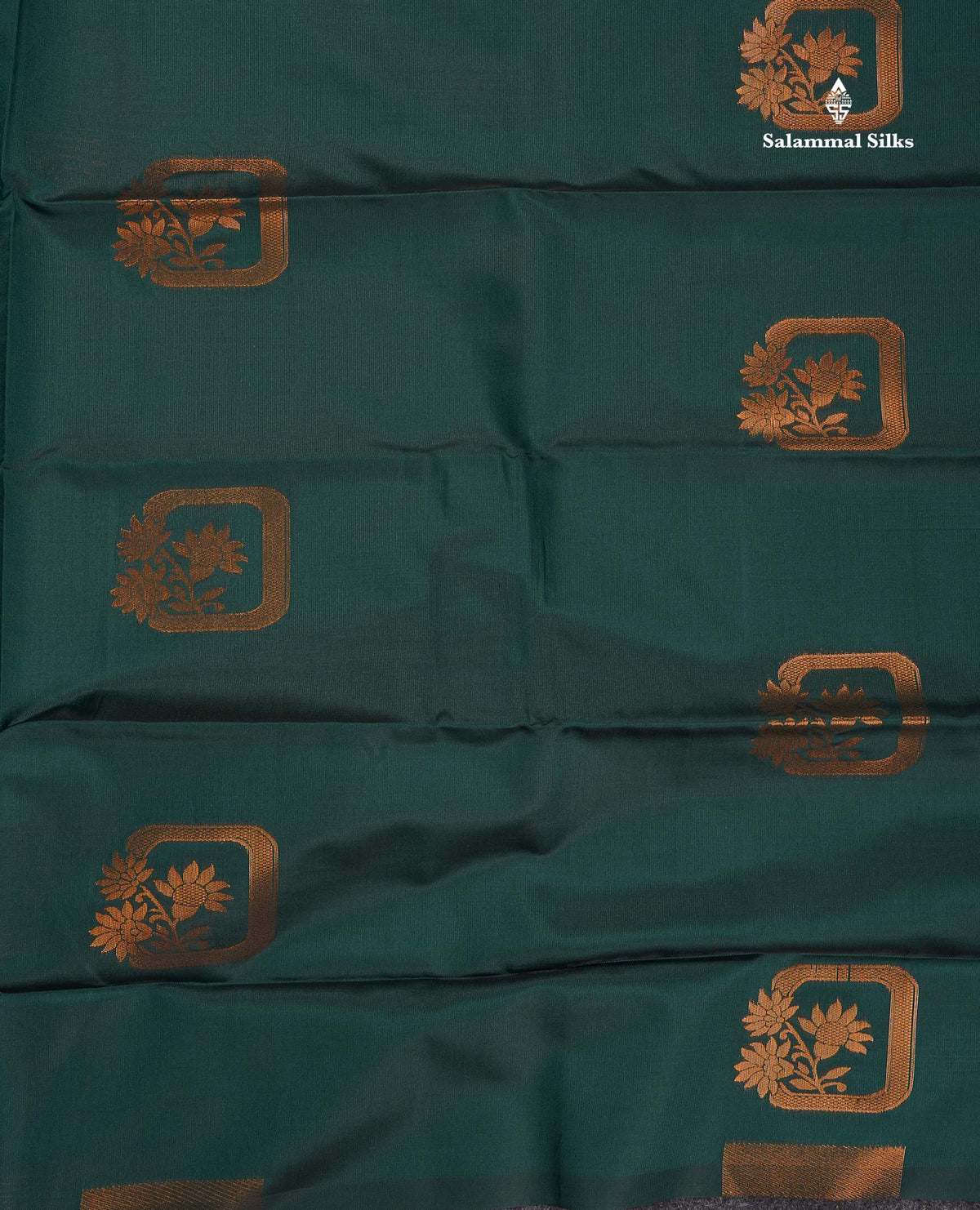 Semi Soft Silk Saree - Maroon Colour Body With Contrast Parrot Green Blouse