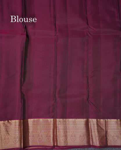 Beautiful Mango Yellow Zari Lines With Butta PureMix Silk Saree With Contrast Pink Traditional Border