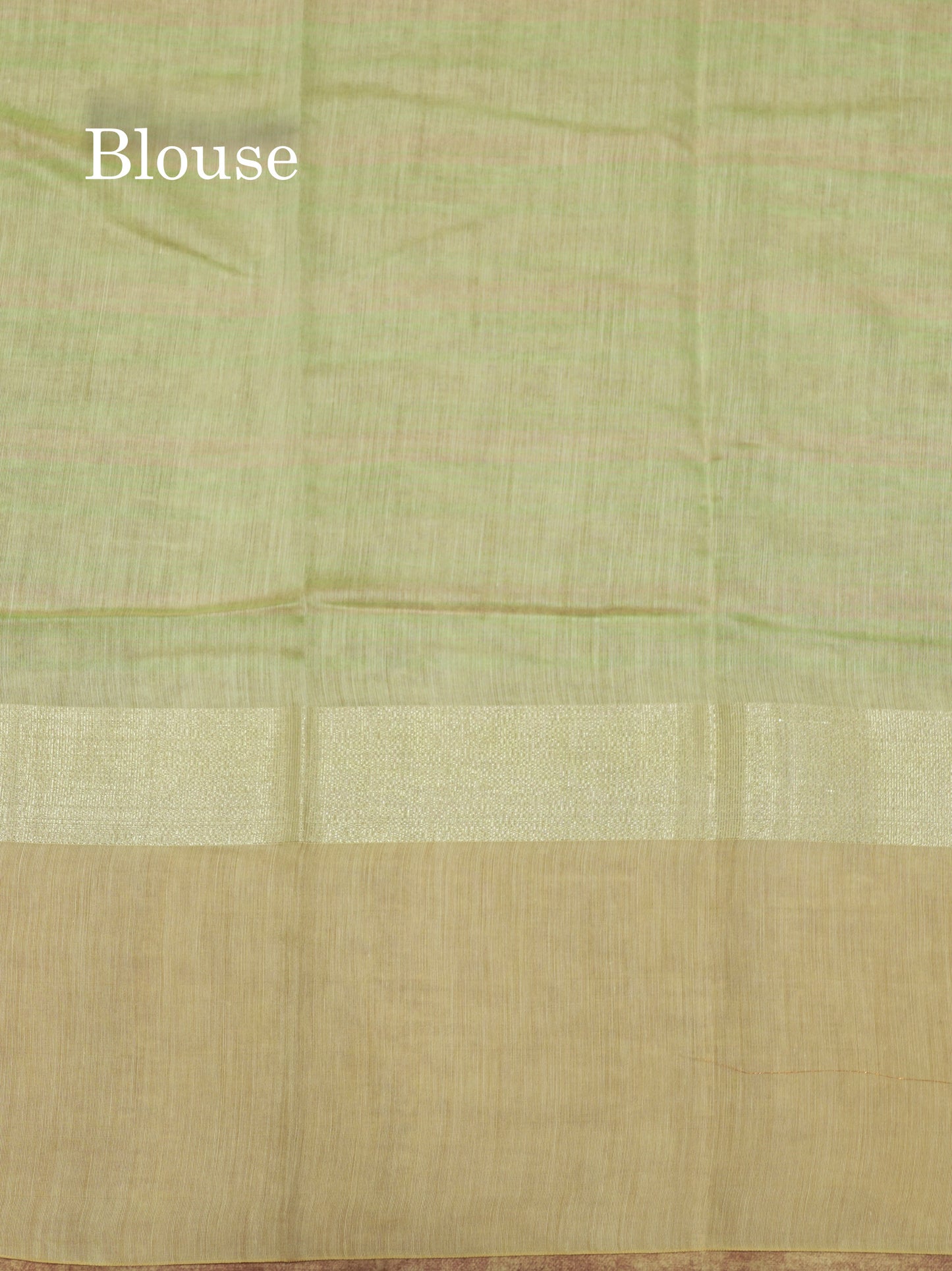 Beautiful Light Pink Linen Mix Saree With Contrast Sandal Embroidery Border