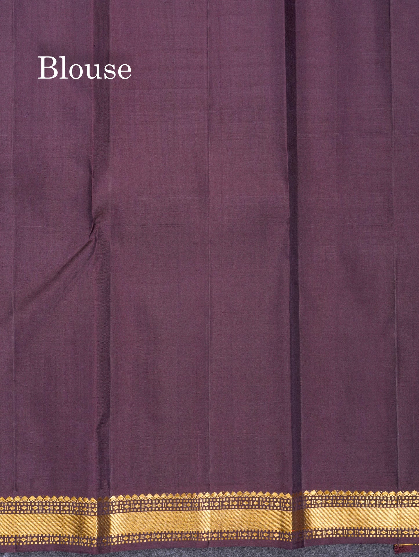 Rust Brown Pure Kanjivaram Silk Saree With Contrast Dark Magenta Traditional Small Border