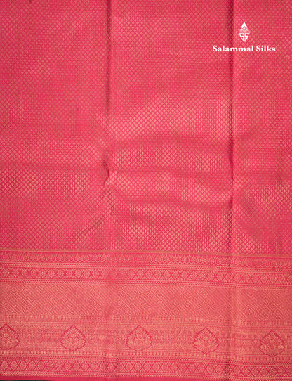 Purple Color Kanjivaram Pure Silk Saree with Pink Blouse