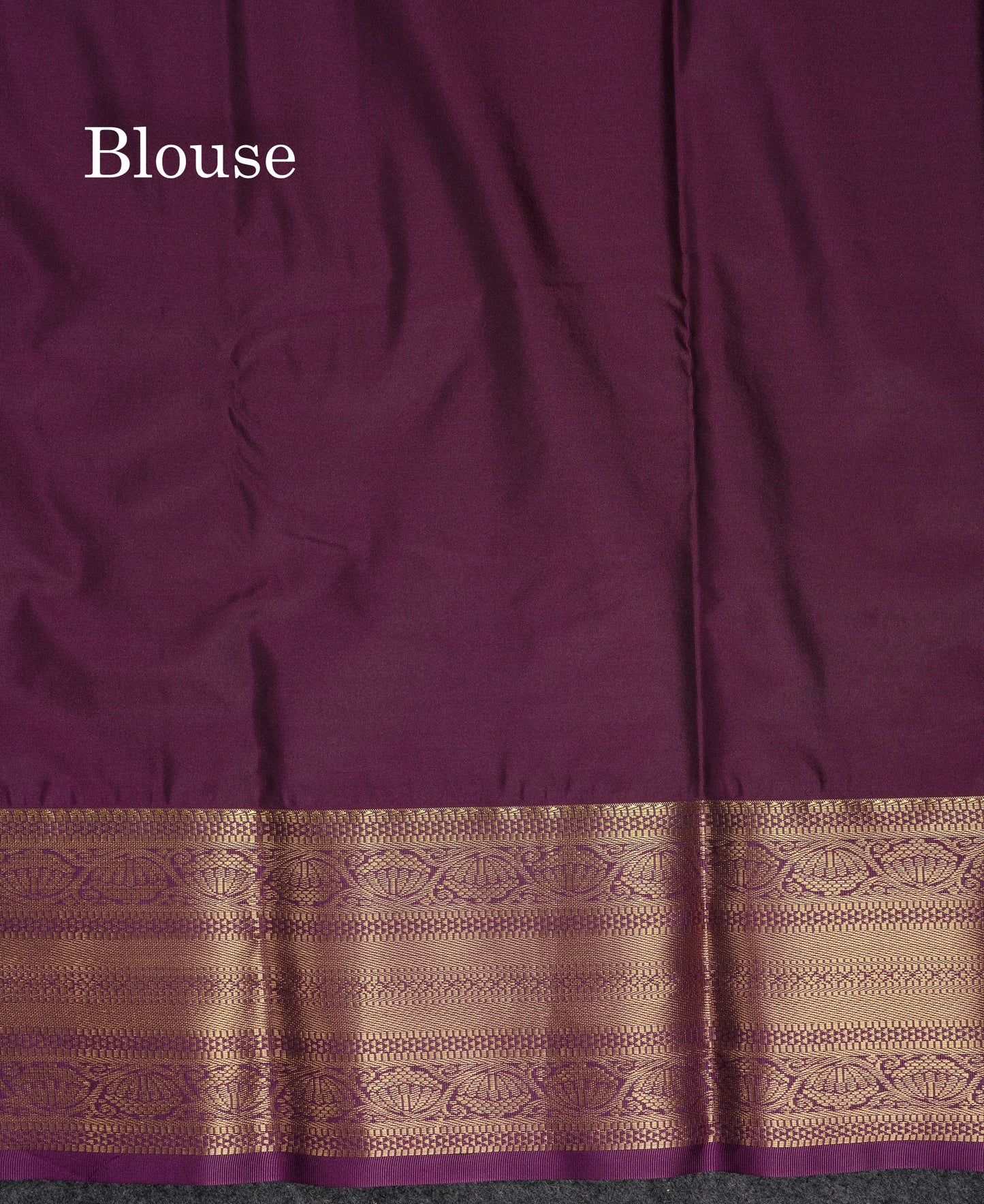 Beautiful Violet Semi Silk Saree With Contrast Baby Pink Traditional Border