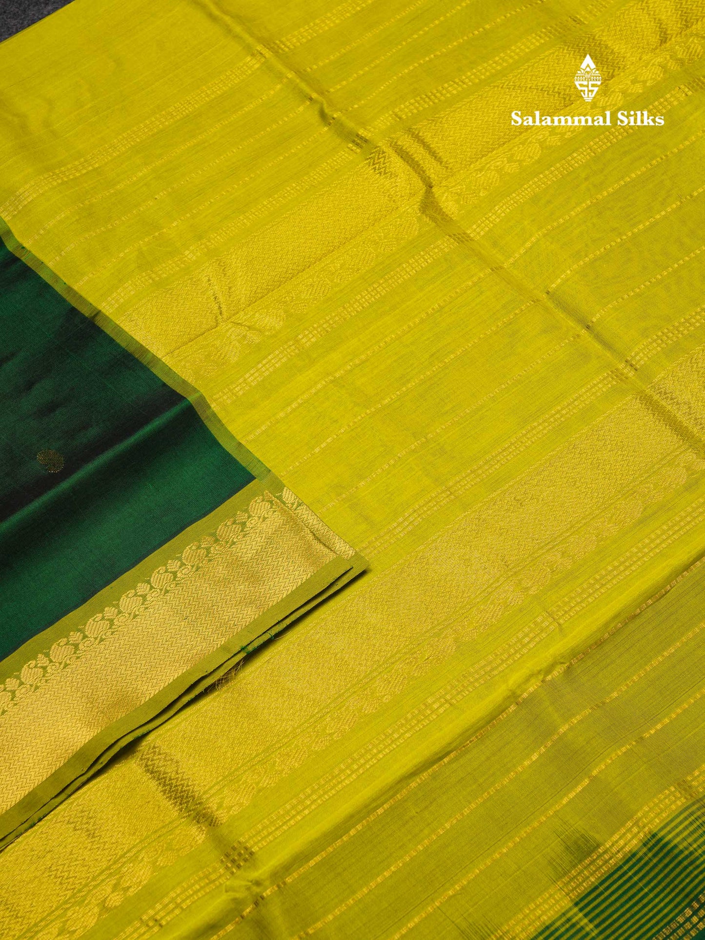 Beautiful Dark Purple Zari Buttas Handloom Pure Silk Cotton Saree With Vadamalli Traditional Border