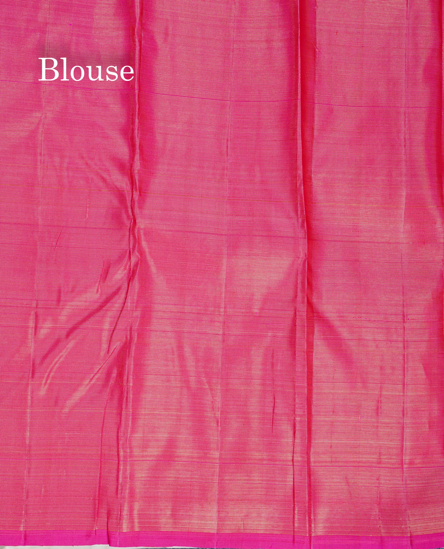 Beautiful Peach Fancy Vairaoosi Menakari Work Pure Kanjivaram Silk Saree with Contrast Pink Blouse