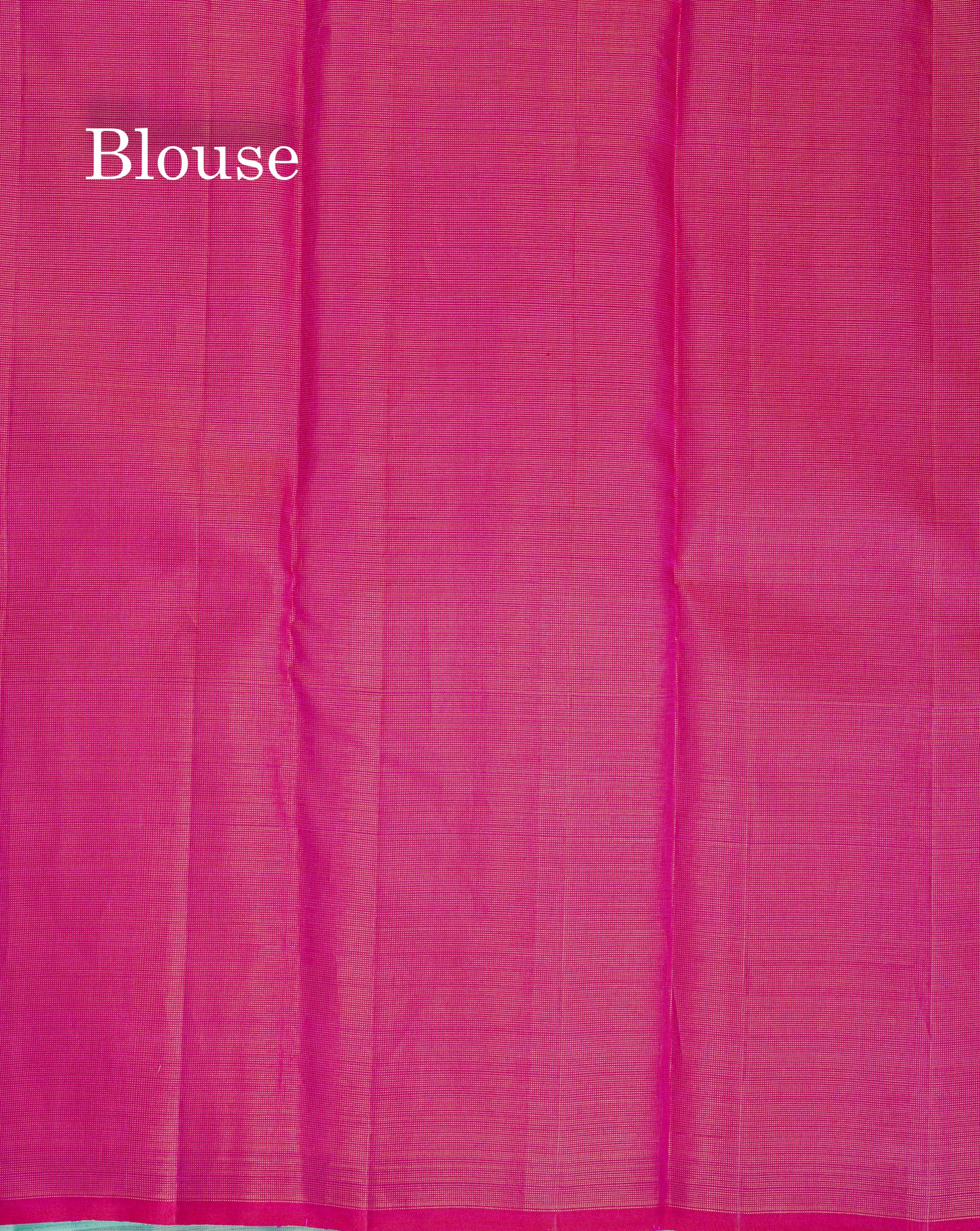 Beautiful Pink Fancy Vairaoosi Pure Kanjivaram Silk Saree with Contrast Rexona Green Blouse