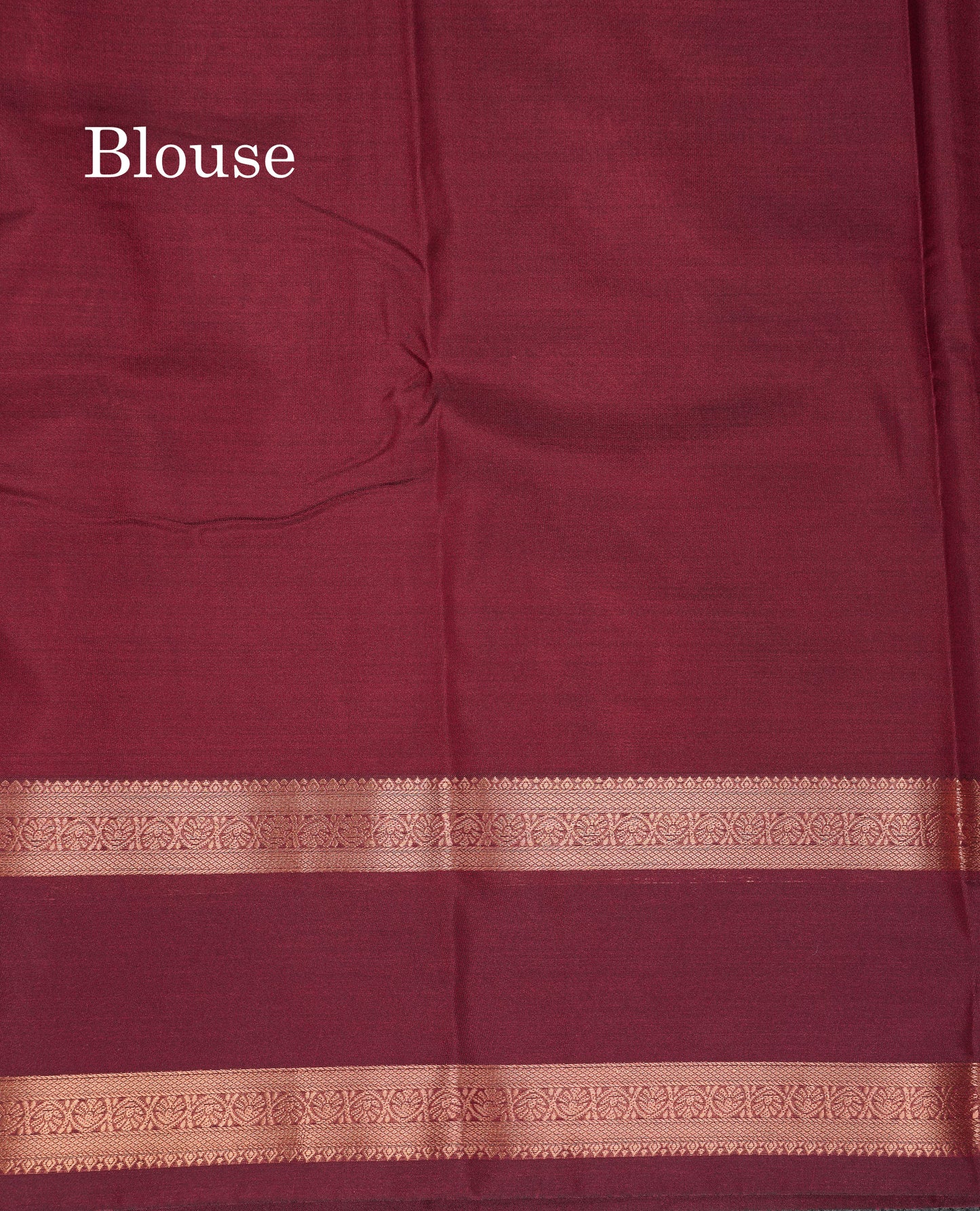 Beautiful Rust Orange Semi Silk Saree With Contrast Dark Brown Traditional Gap Border
