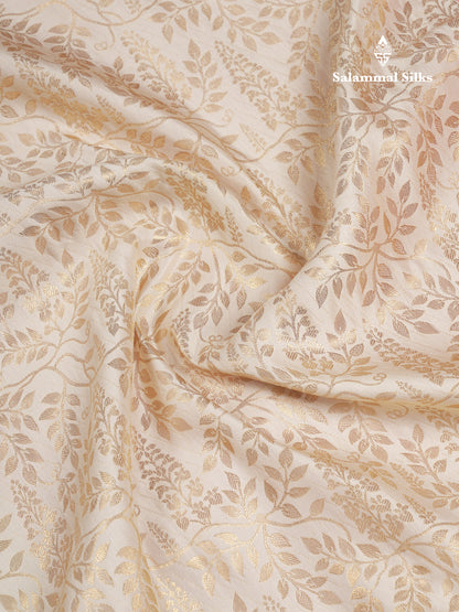 Beautiful Half White Semi Silk Saree With Contrast Chilly Red Traditional Evening Morning Border