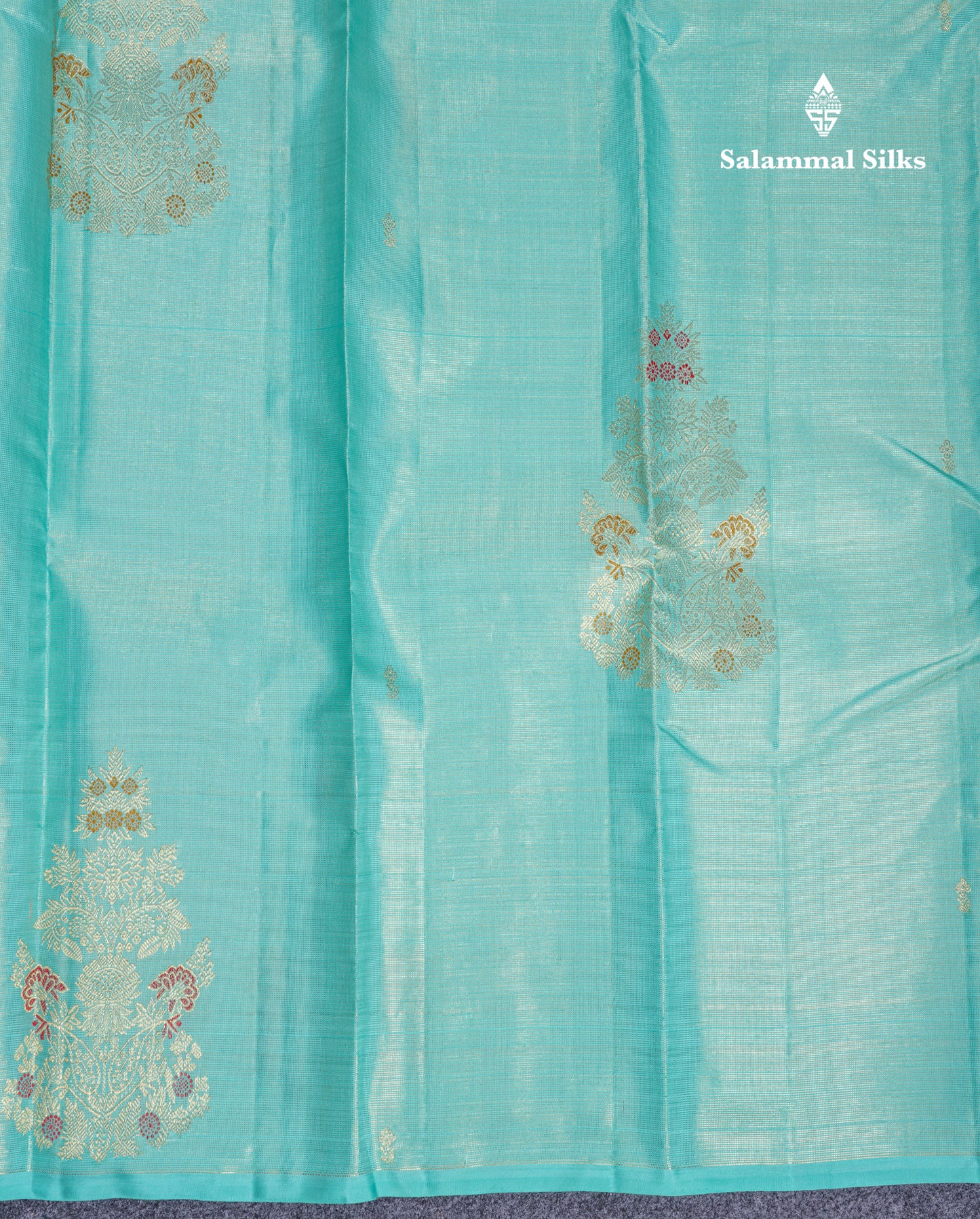 Beautiful Peach Fancy Vairaoosi Menakari Work Pure Kanjivaram Silk Saree with Contrast Pink Blouse