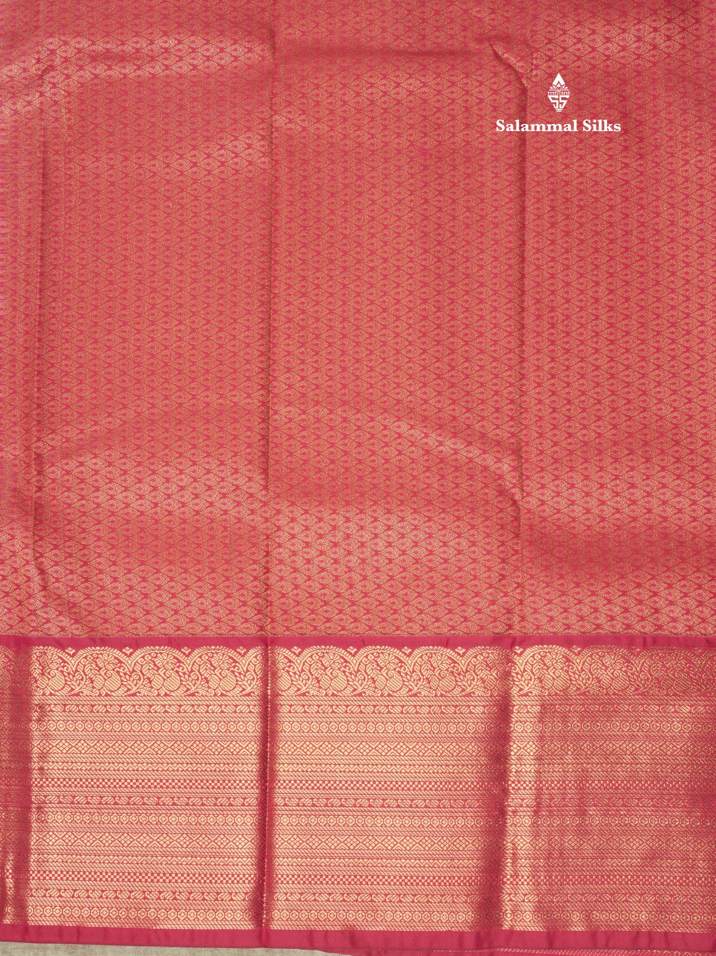 Half White Semi Silk Saree With Contrast Long Maroon Border