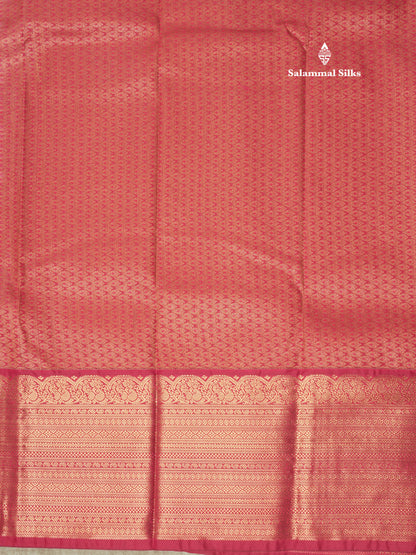 Half White Semi Silk Saree With Contrast Long Maroon Border