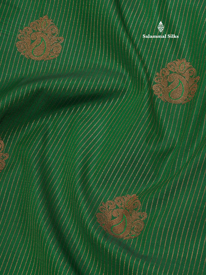 Half White Semi Silk Saree With Contrast Long Maroon Border