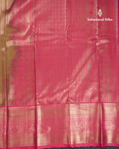 Beautiful Light Violet Checks With Butta Semi Silk Saree With Contrast Chilly Red Traditional Evening Morning Border