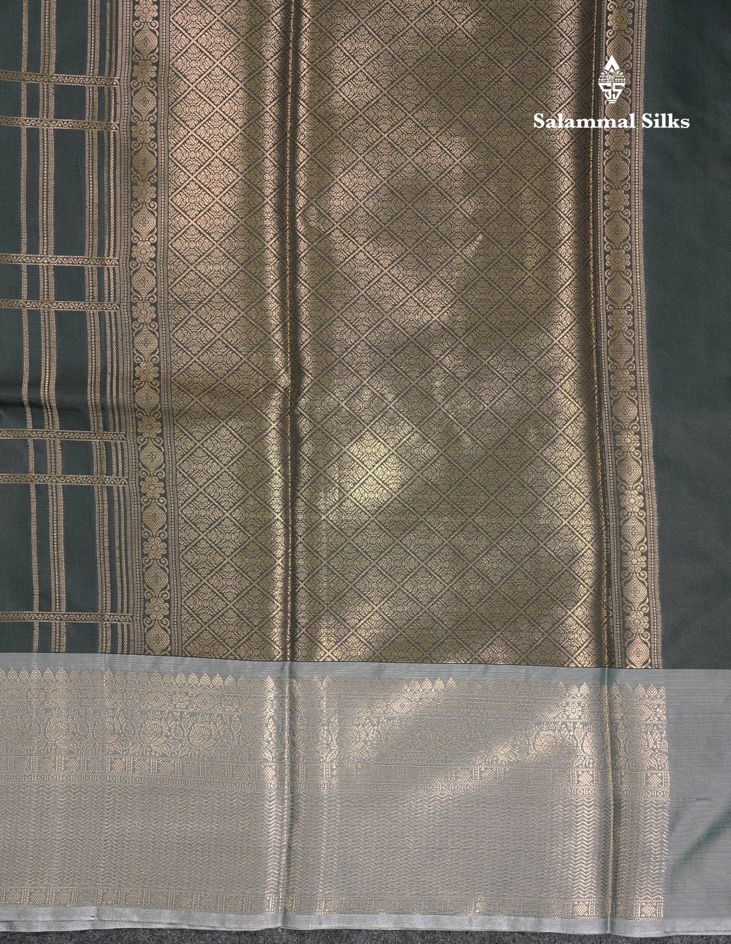 Beautiful Maroon Checks With Butta Cotton Mix Saree With Contrast Dark Peach Traditional Evening Morning Border