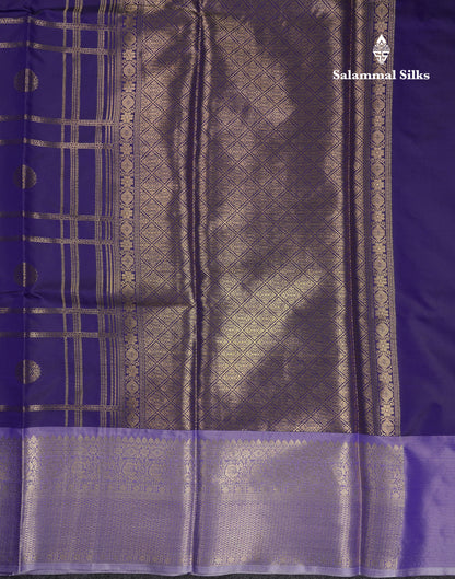 Beautiful Maroon Checks With Butta Cotton Mix Saree With Contrast Dark Peach Traditional Evening Morning Border