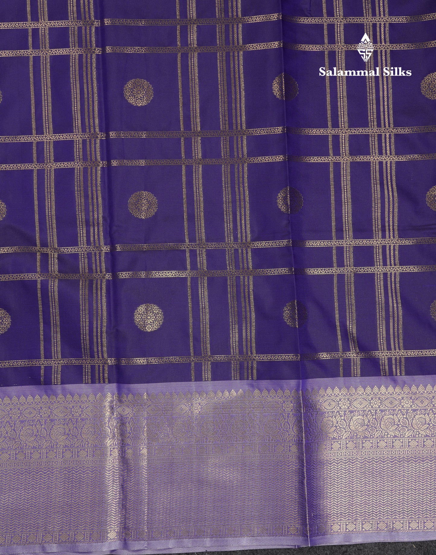Beautiful Maroon Checks With Butta Cotton Mix Saree With Contrast Dark Peach Traditional Evening Morning Border