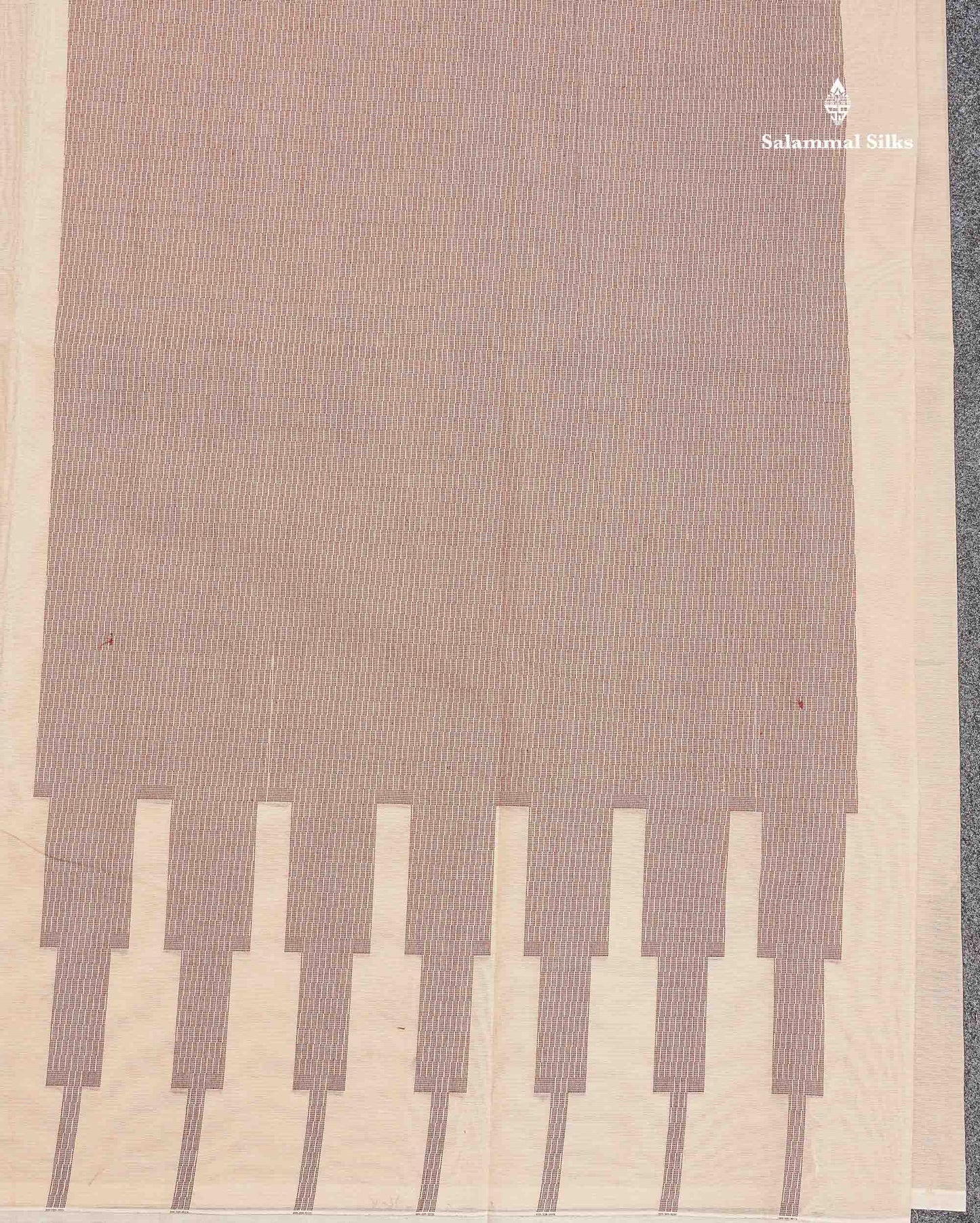 Pure Cotton Saree - Pista Green Colour Body Thread Butta With Fancy Thread WorkTemple Border