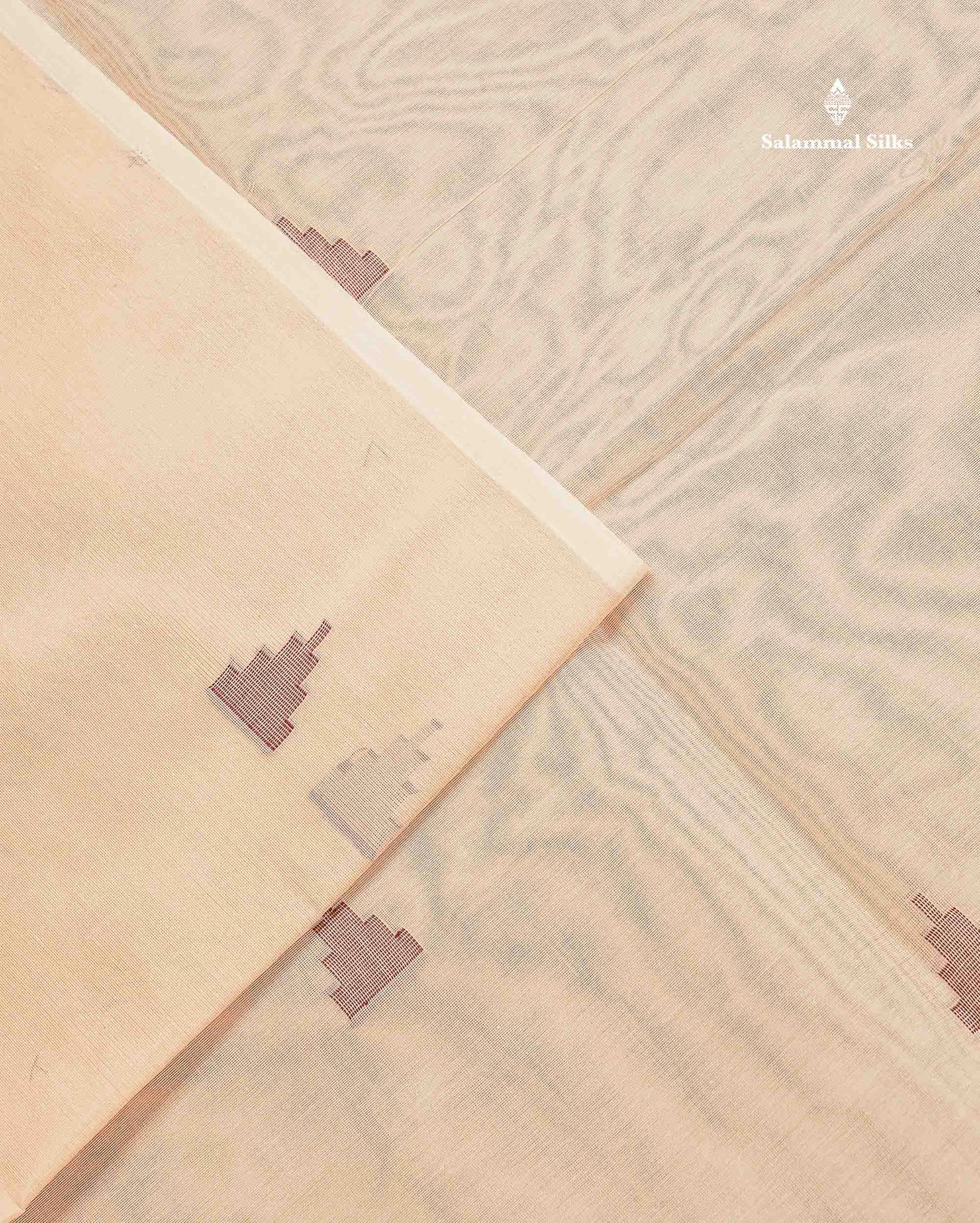 Pure Cotton Saree - Pista Green Colour Body Thread Butta With Fancy Thread WorkTemple Border