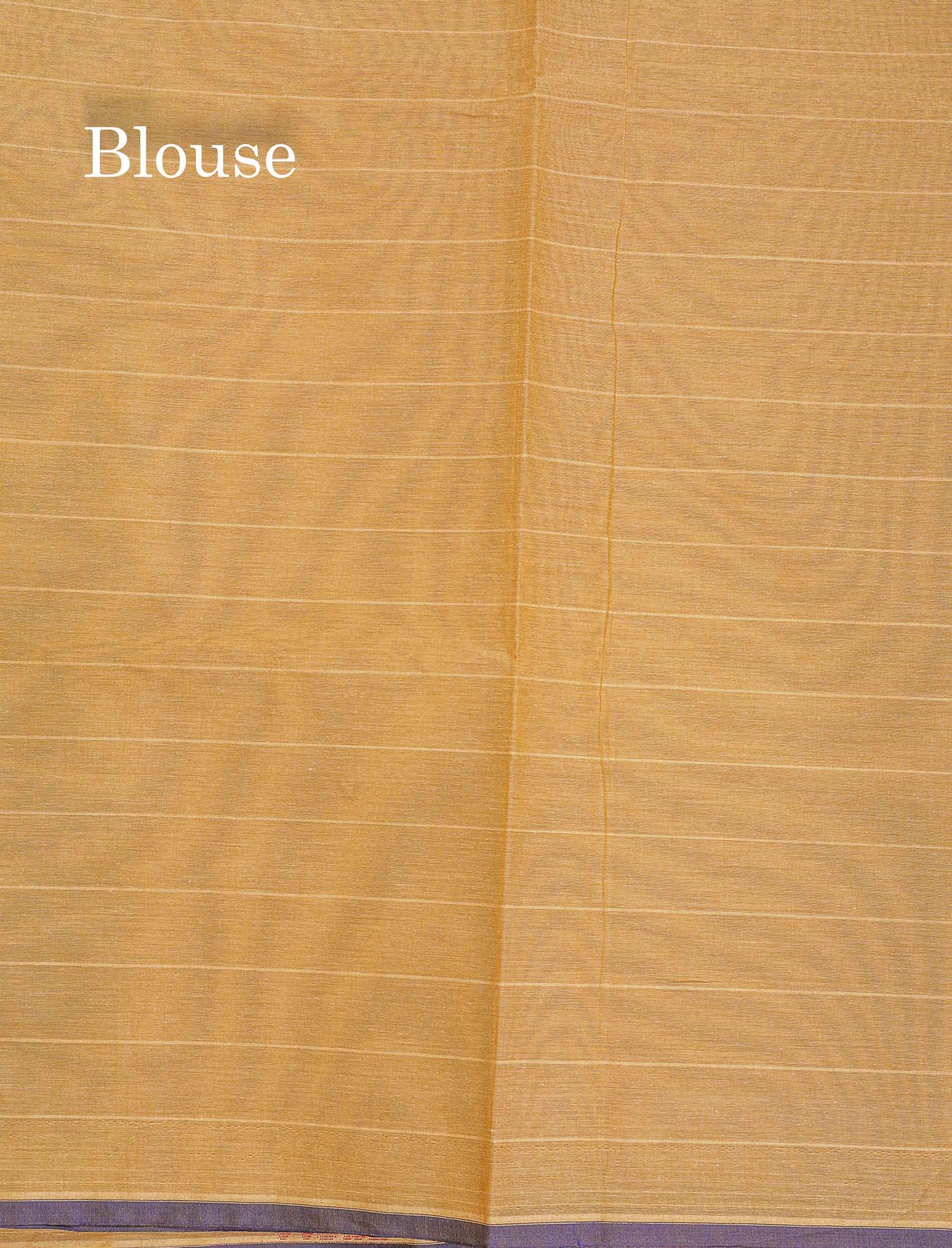 Pure Cotton Saree - Sandal Colour Body Lines With Fancy Thread Work Buttas