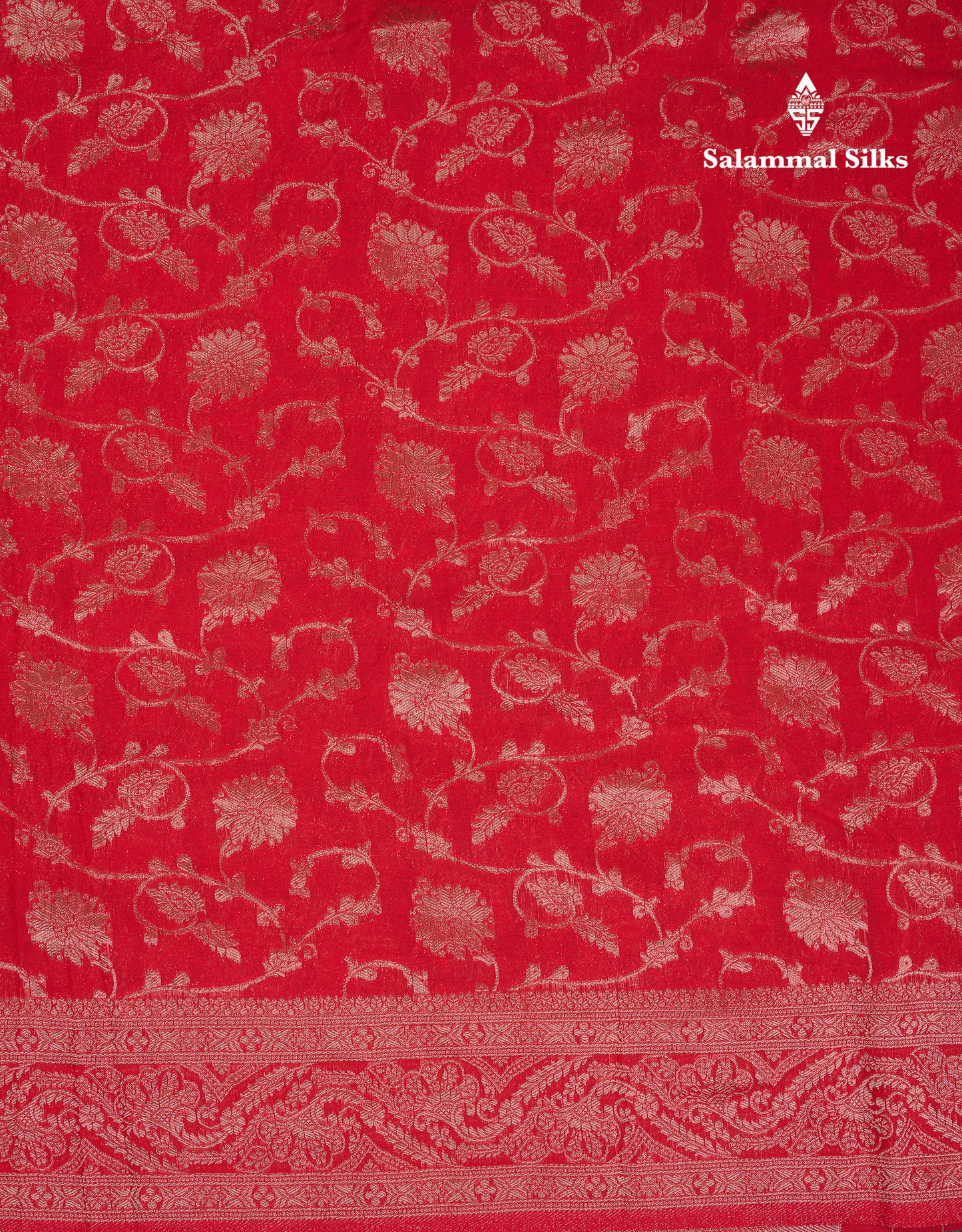 Beautiful Maroon Semi Georgette Saree With Fancy Border