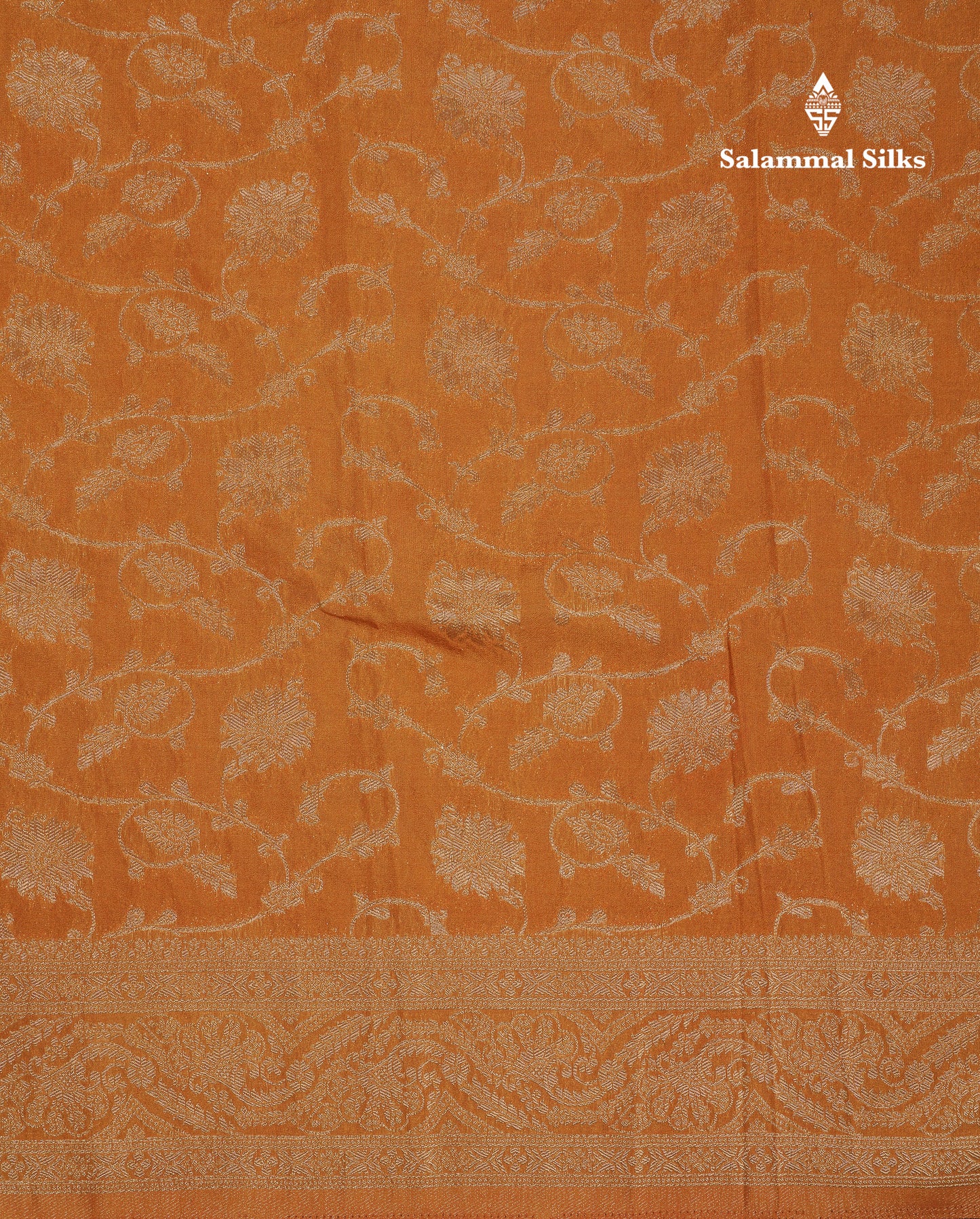 Beautiful Maroon Semi Georgette Saree With Fancy Border