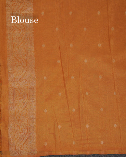 Beautiful Maroon Semi Georgette Saree With Fancy Border