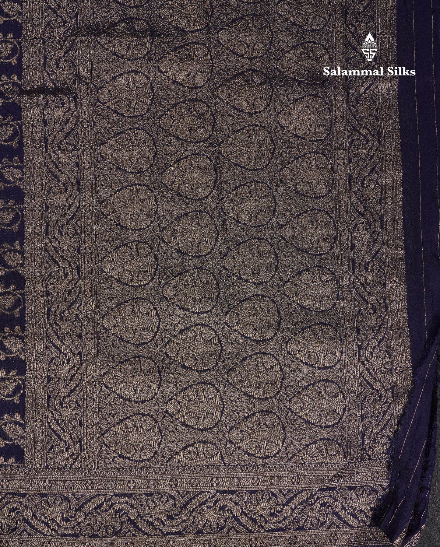 Beautiful Maroon Semi Georgette Saree With Fancy Border