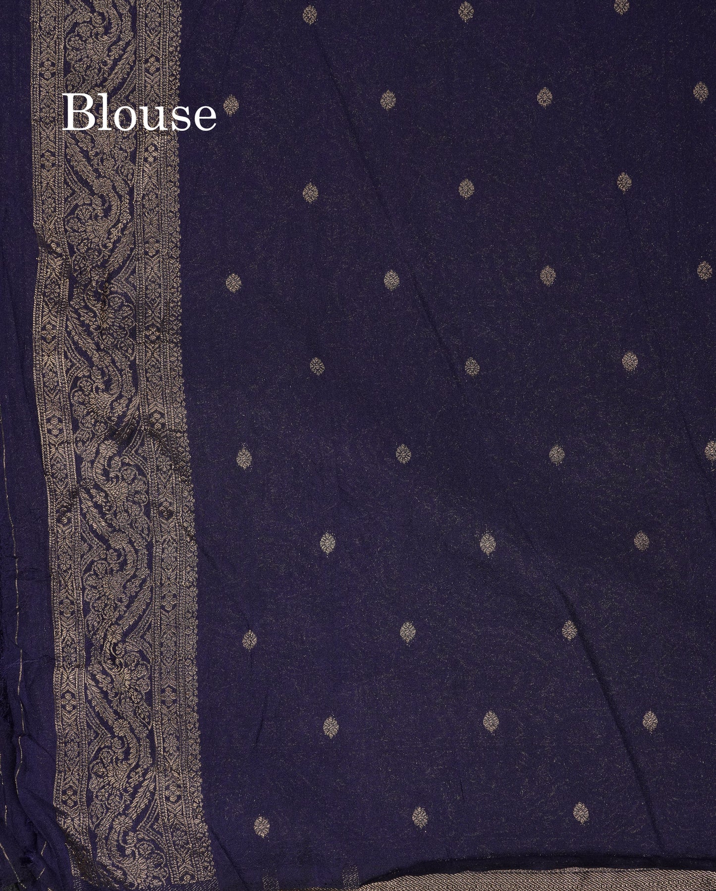 Beautiful Maroon Semi Georgette Saree With Fancy Border