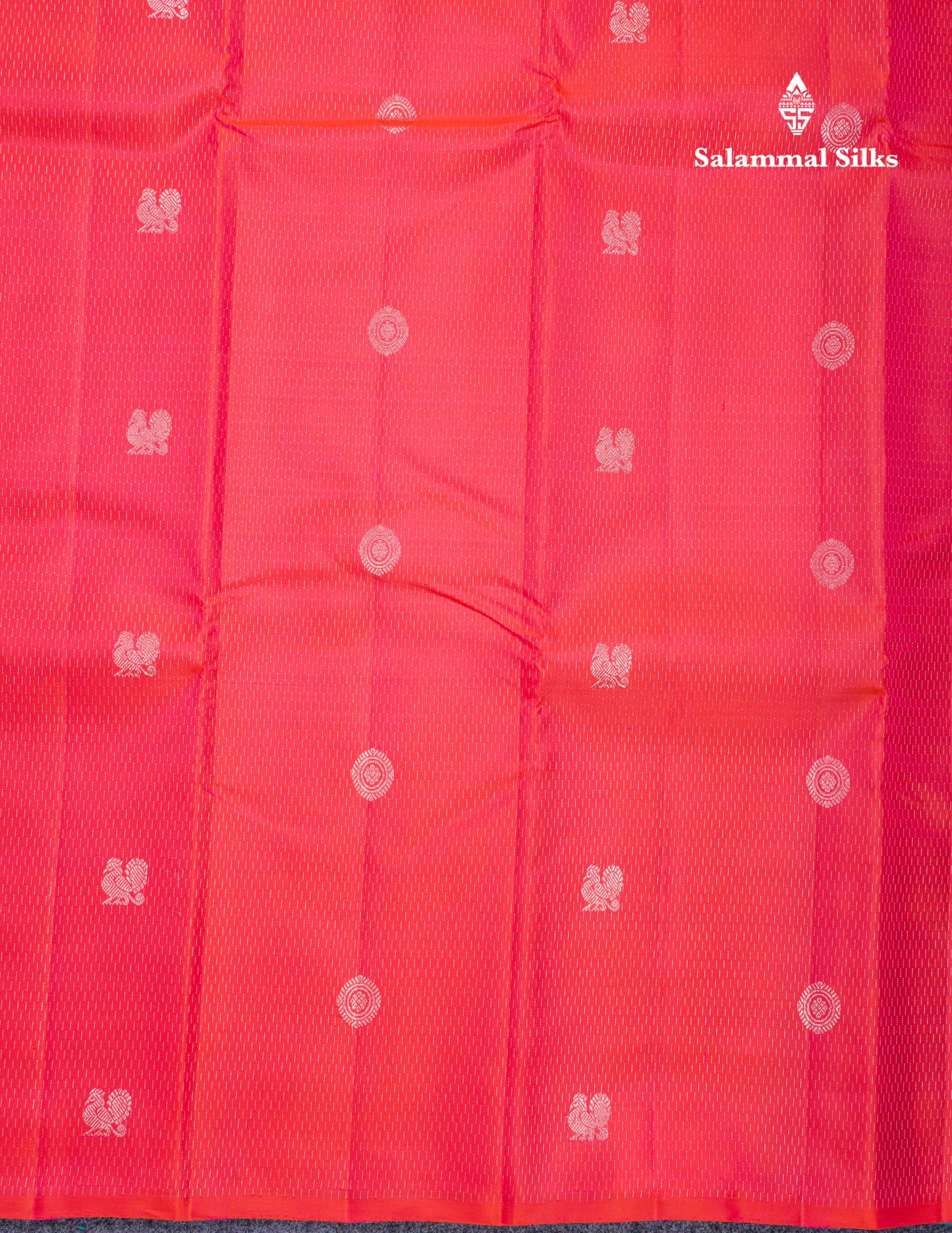 Beautiful Pink Fancy Pure Kanjivaram Silk Saree With Contrast Sapphire Green Blouse