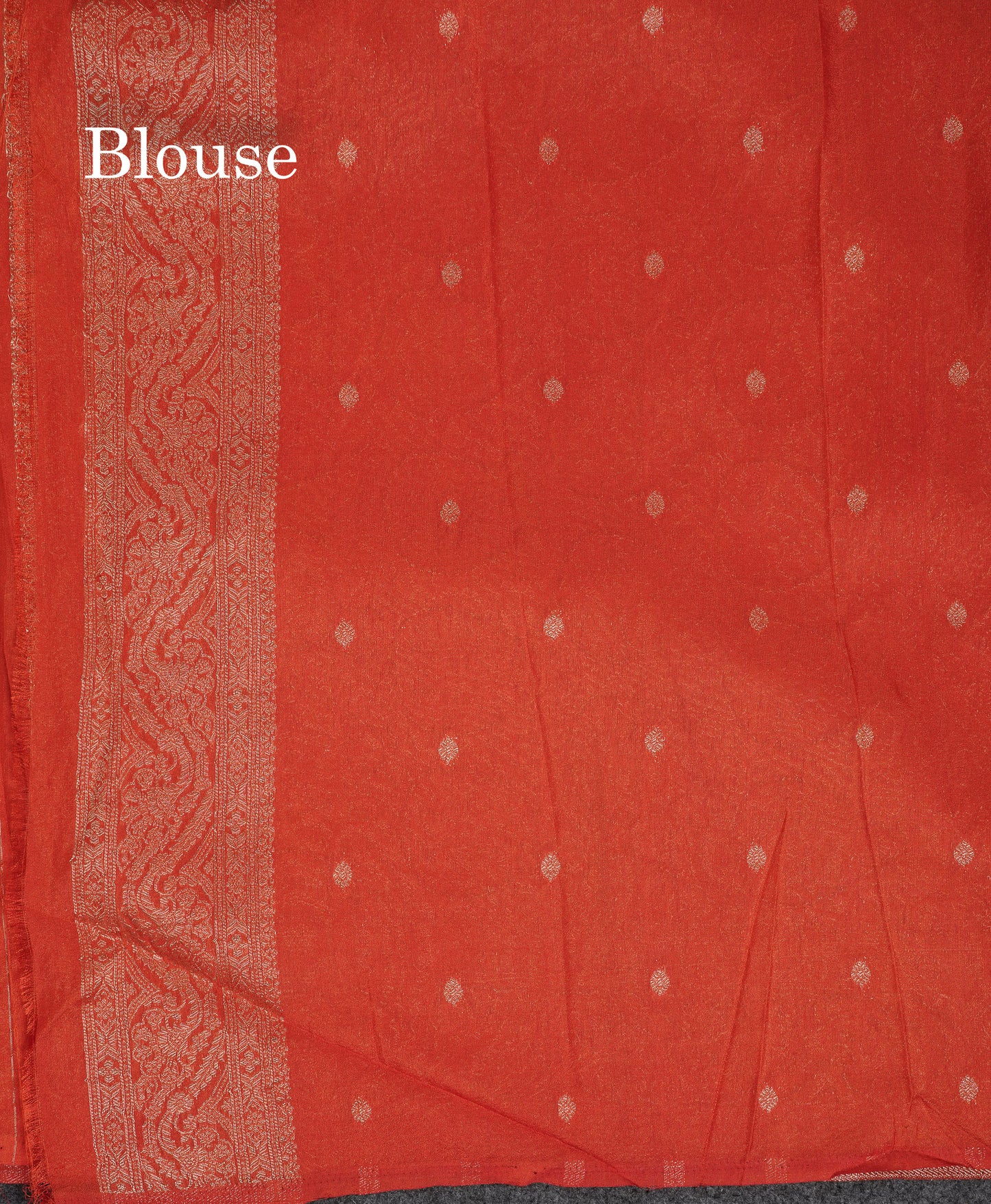 Beautiful Maroon Semi Georgette Saree With Fancy Border