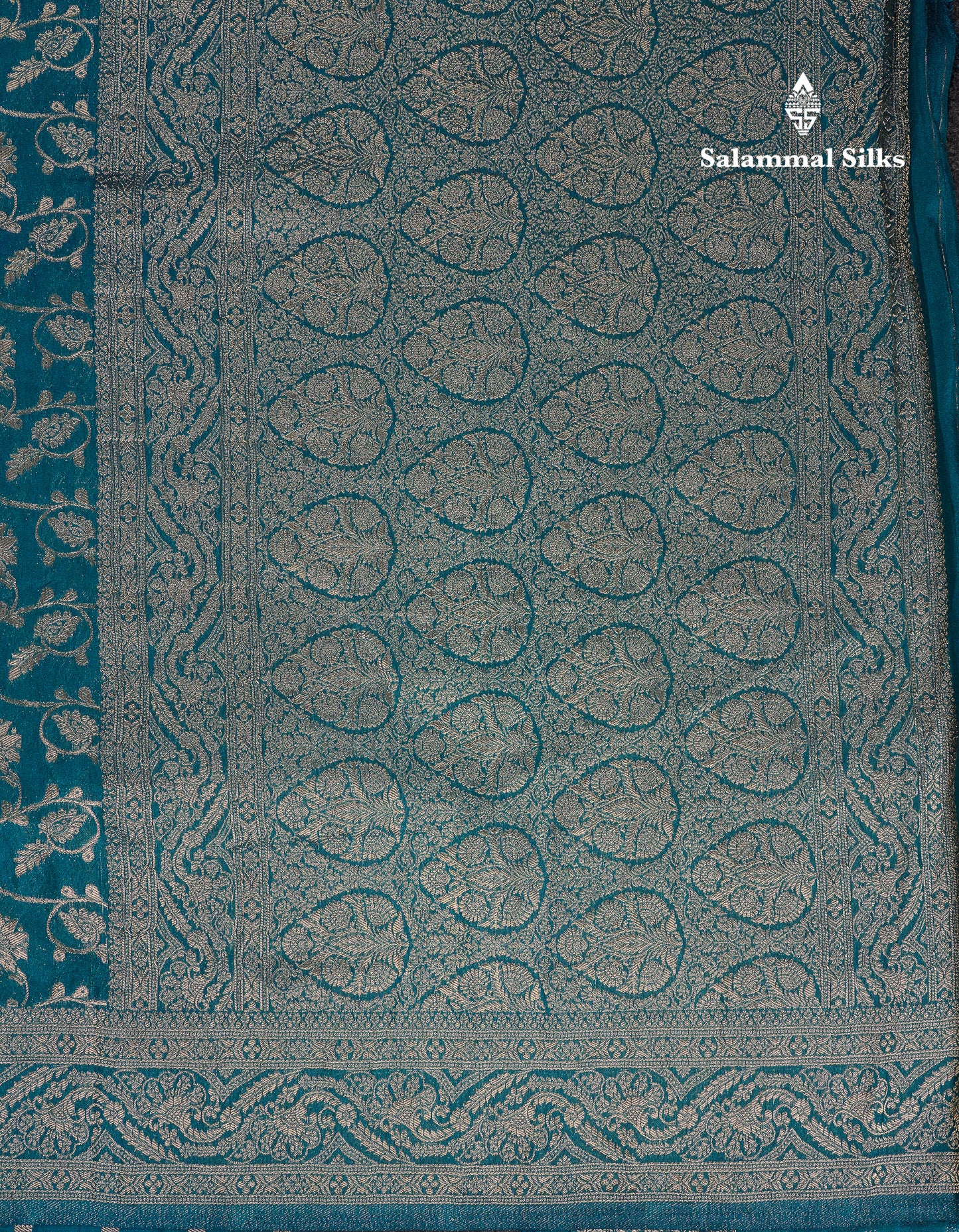 Beautiful Maroon Semi Georgette Saree With Fancy Border