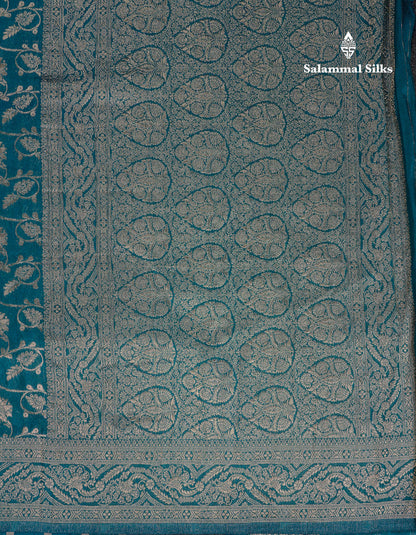 Beautiful Maroon Semi Georgette Saree With Fancy Border