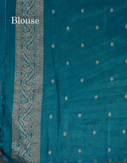 Beautiful Maroon Semi Georgette Saree With Fancy Border
