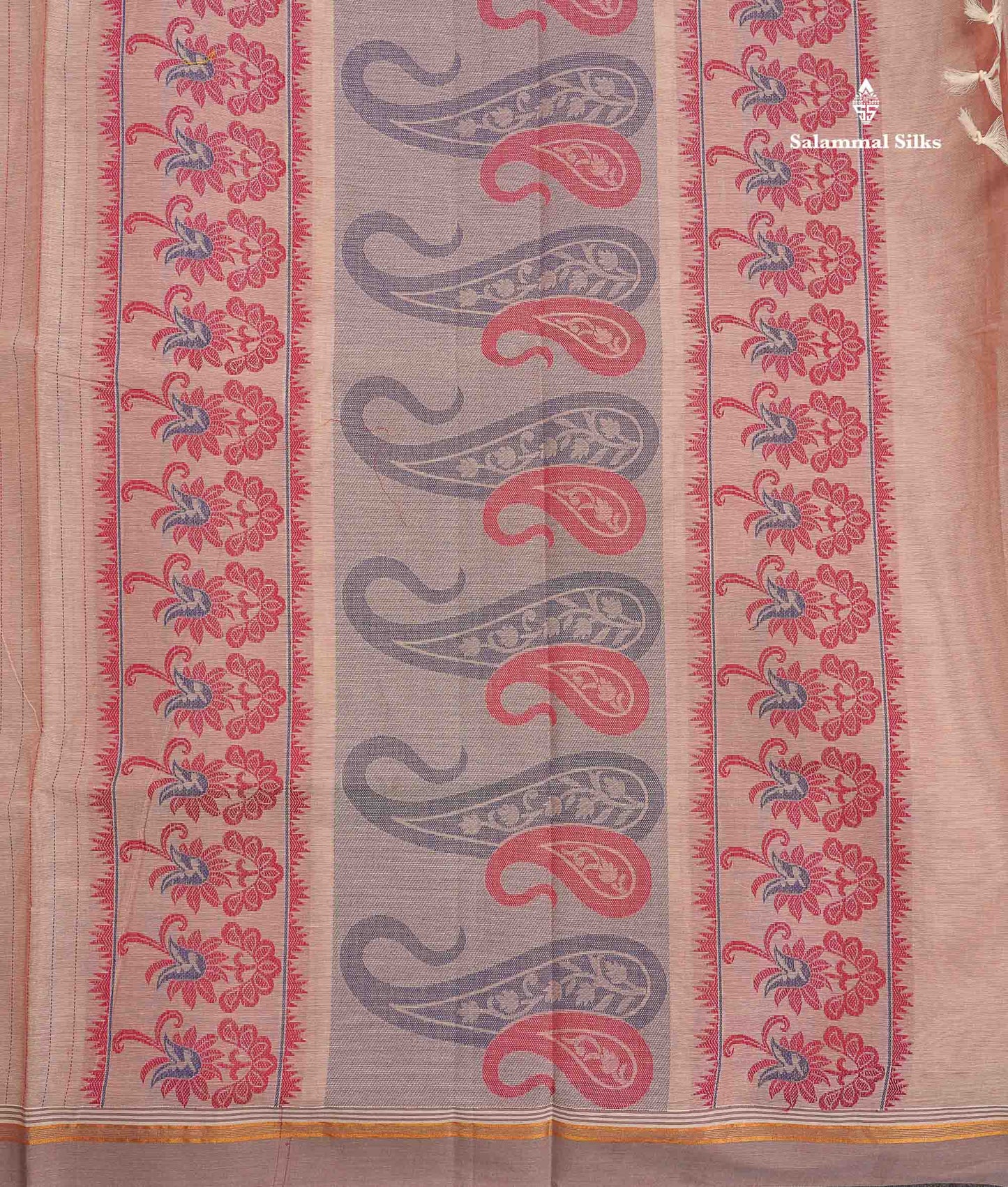 Pure Cotton Saree - Sea green Colour Body Thread Work Butta With Blouse