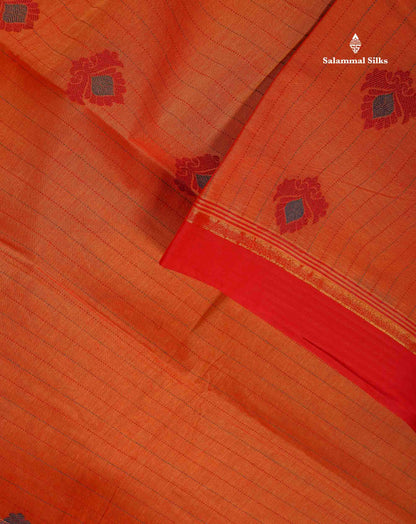 Pure Cotton Saree - Sea green Colour Body Thread Work Butta With Blouse
