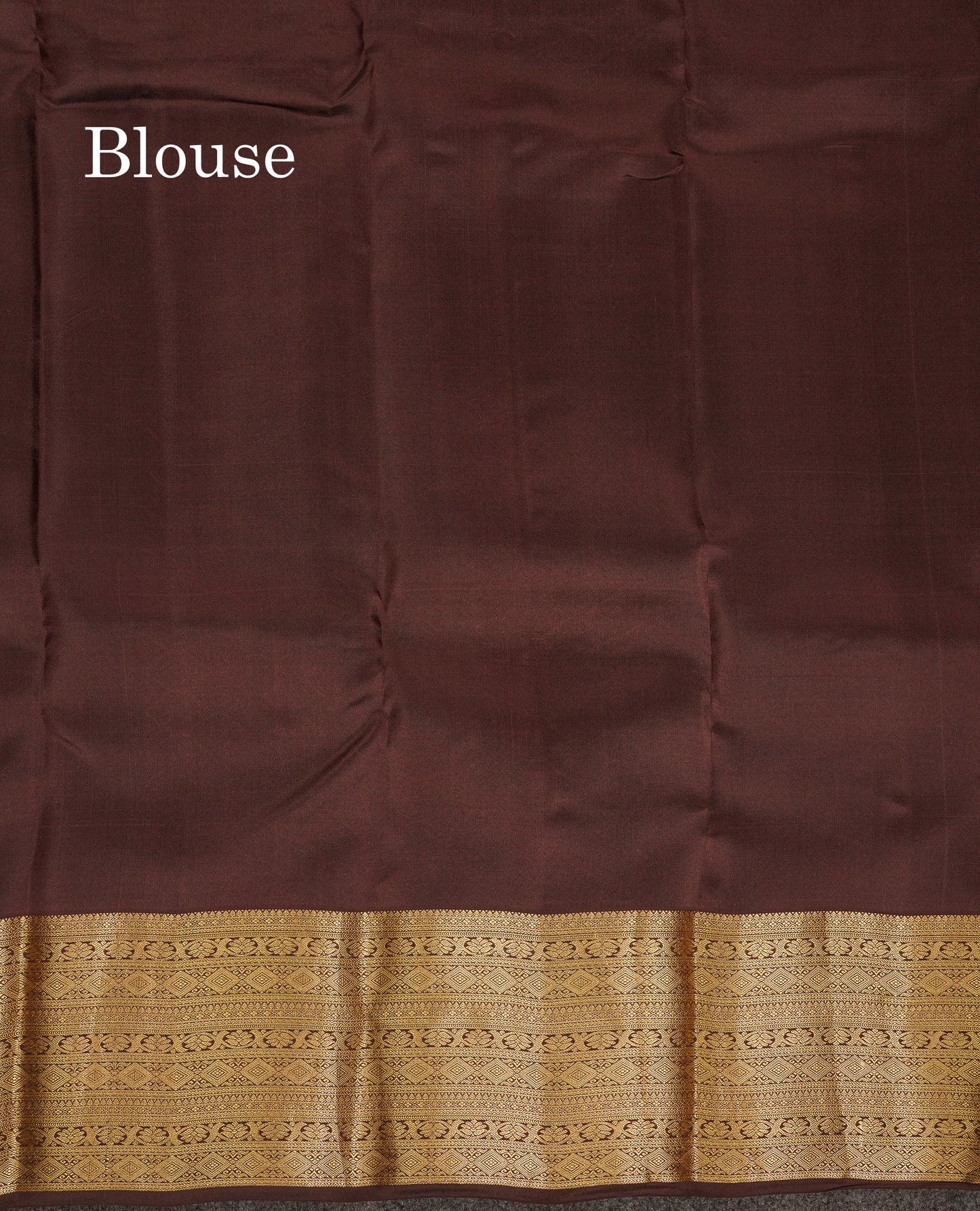 Beautiful Rust Orange Puremix Silk Saree With Contrast Brown Traditional Border