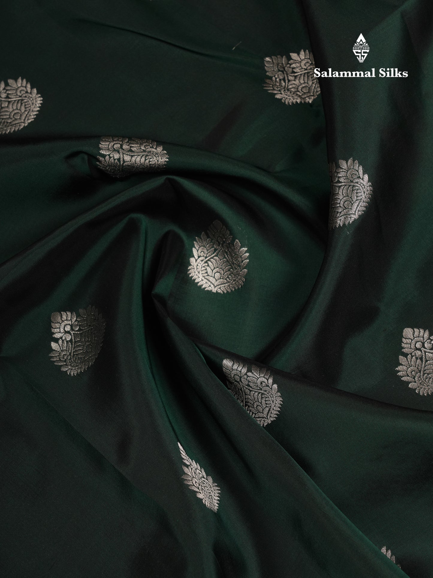 Beautiful Dual Tone Navy Blue Puremix Silk Saree With Contrast Sapphire Green Blouse
