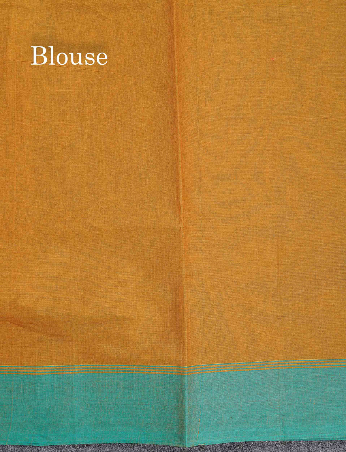 Pure Cotton Saree - Mehandi Green Colour Body Thread Butta With Sea Green Border