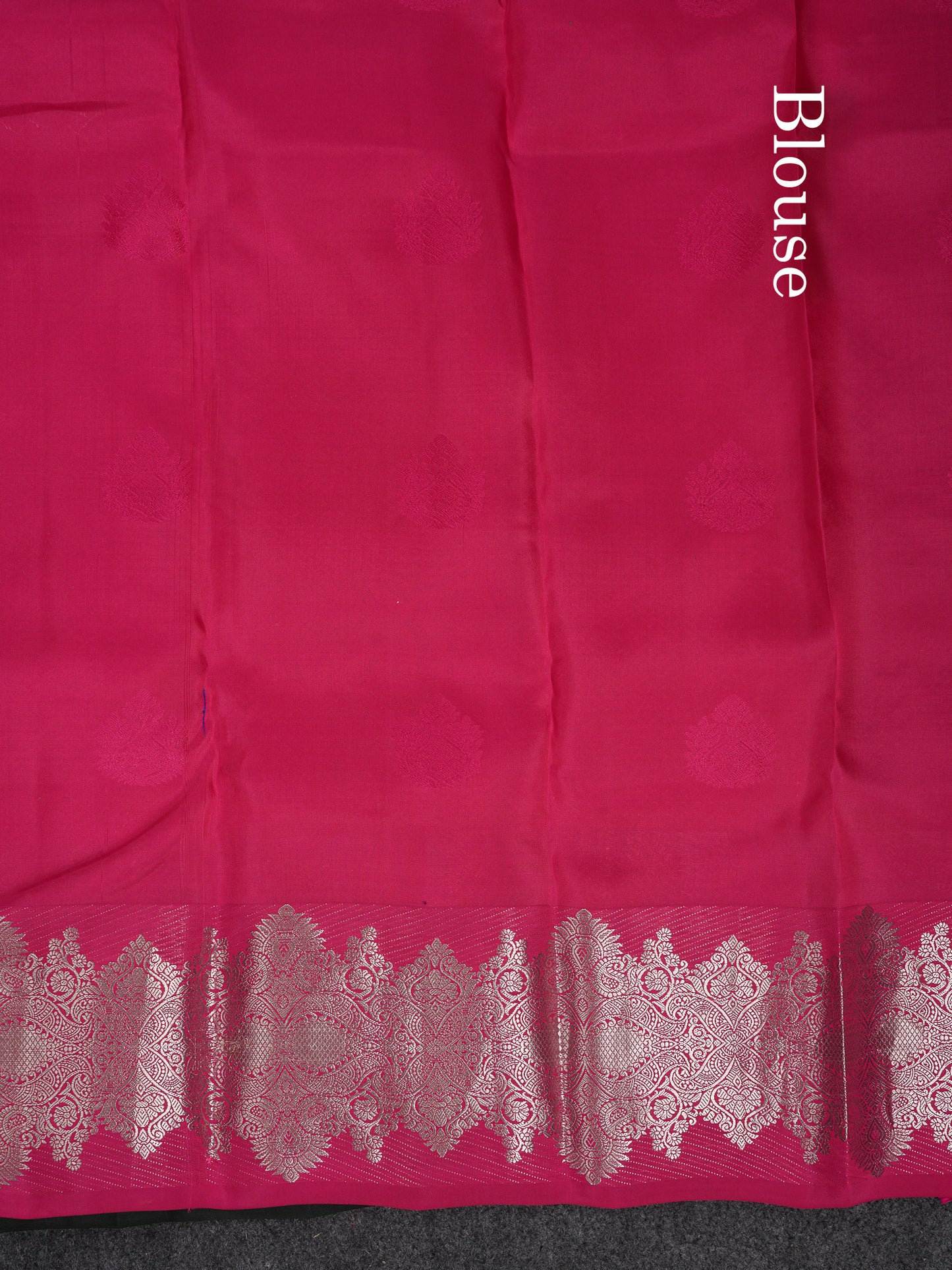 Beautiful Dual Tone Navy Blue Puremix Silk Saree With Contrast Sapphire Green Blouse