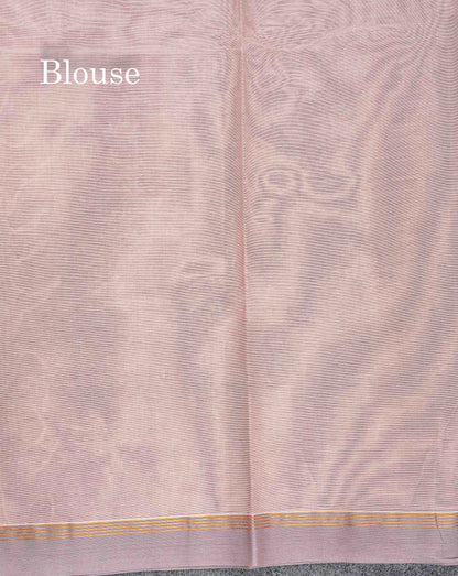 Pure Cotton Saree - Cream Yellow Colour Body Thread Work Butta With Temple Border
