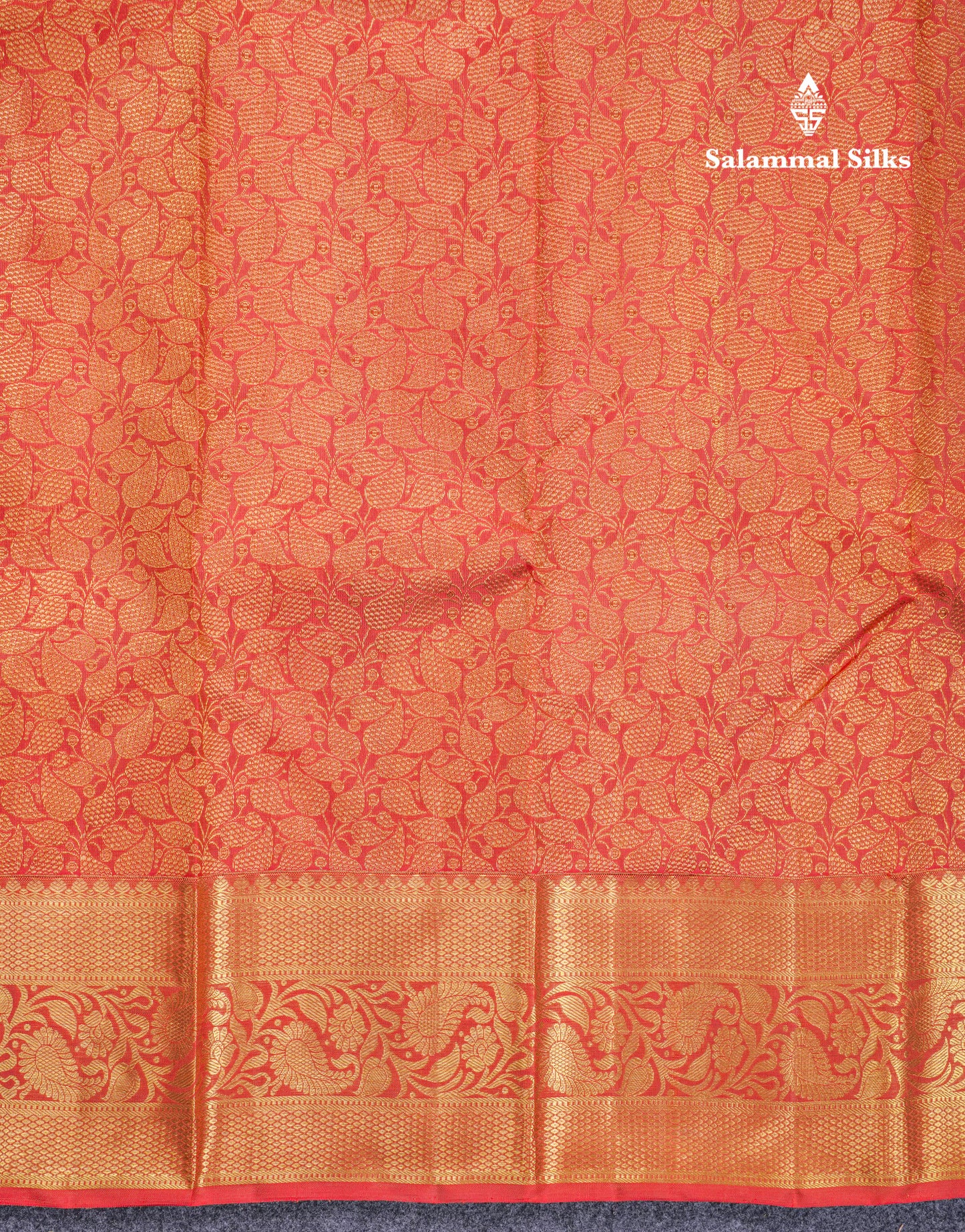 Beautiful Reddish Maroon Bridal Pure Kanjivaram Silk Saree With Traditional Border