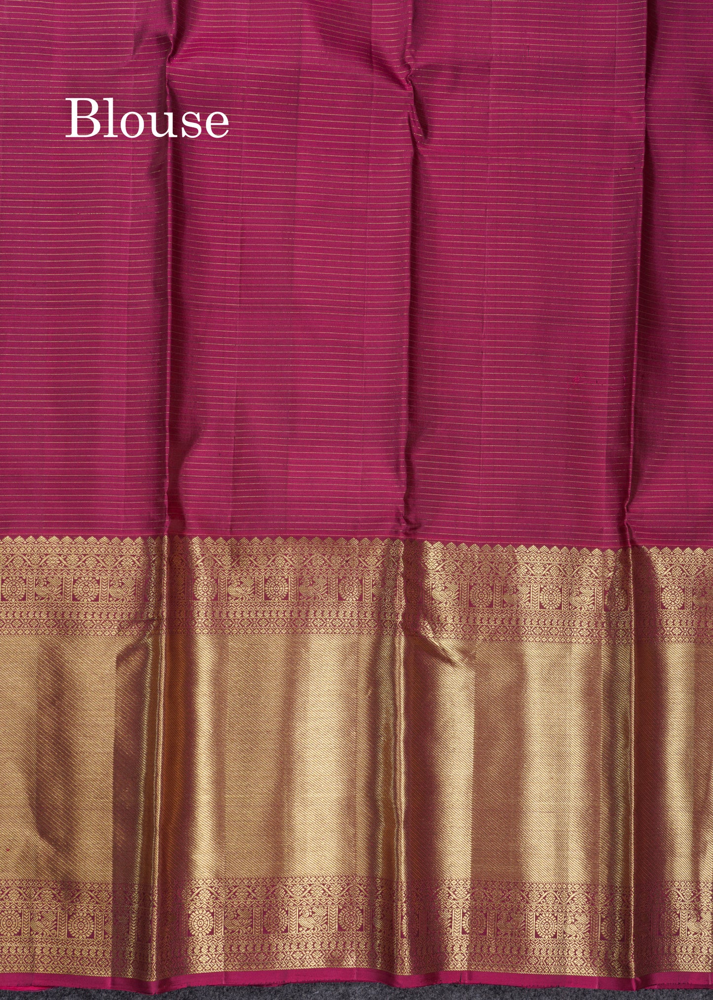 Green Pure Kanjivaram Silk Saree With Contrast Magenta Evening Morning Traditional Border