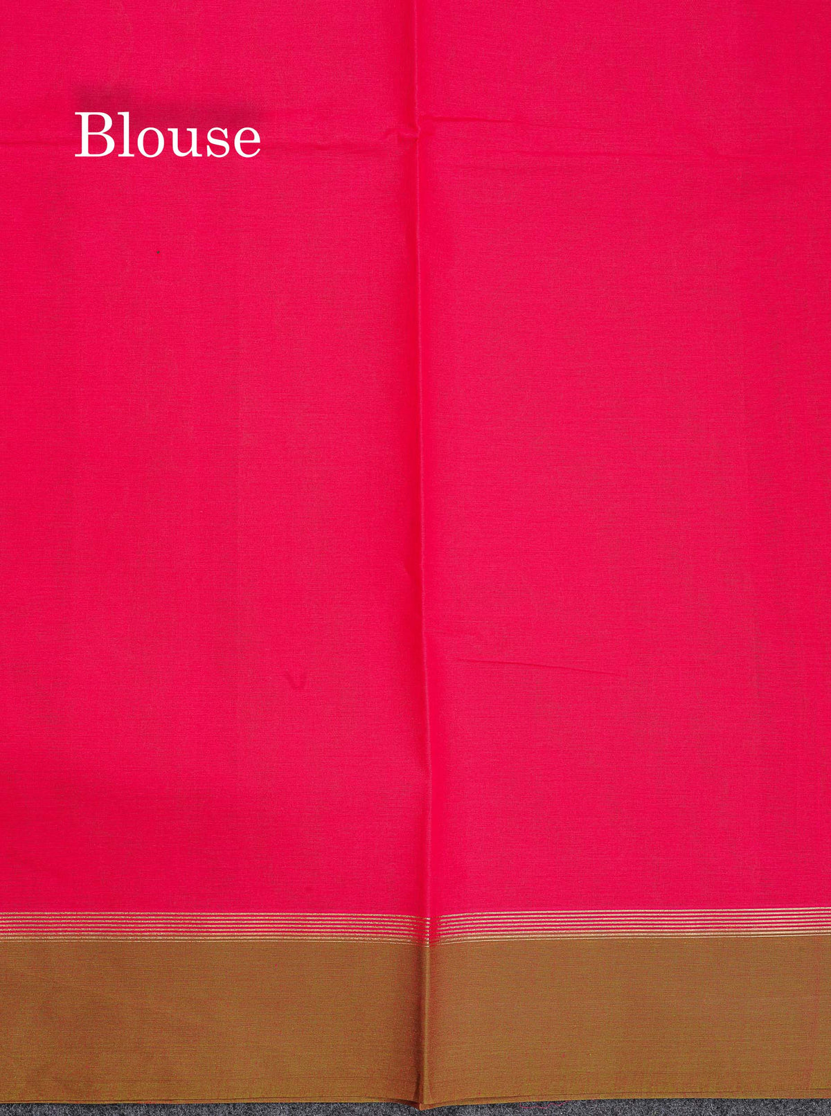 Pure Cotton Saree - Dual Tone Pink Colour Body Thread Work Butta With Brown Border