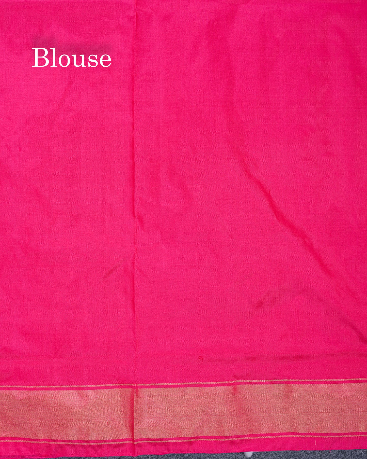 Beautiful Baby Pink Pochampalli Pure Kanjivaram Silk Saree With Contrast Pink Border