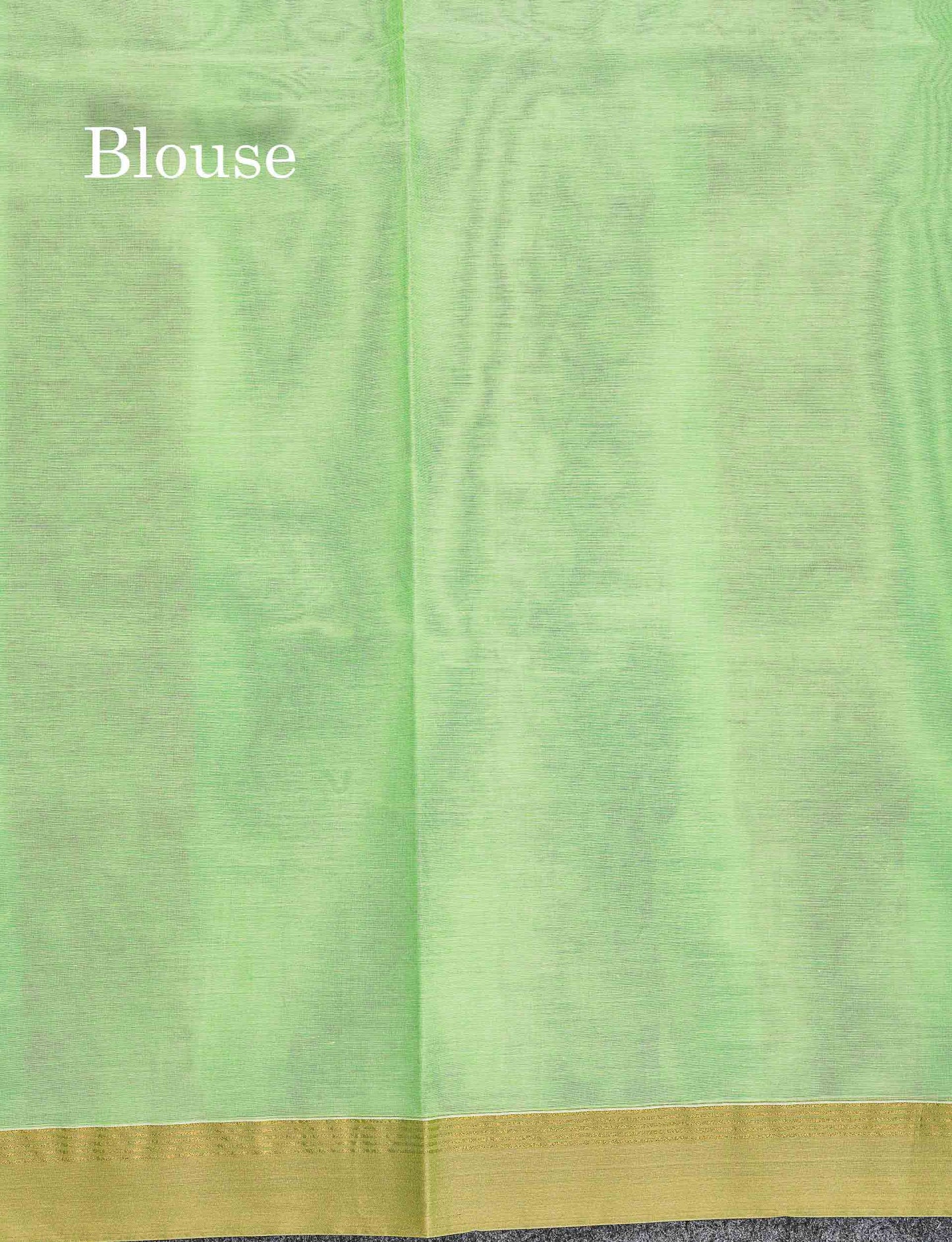 Pure Cotton Saree - Cream Yellow Colour Body Thread Work Butta With Temple Border